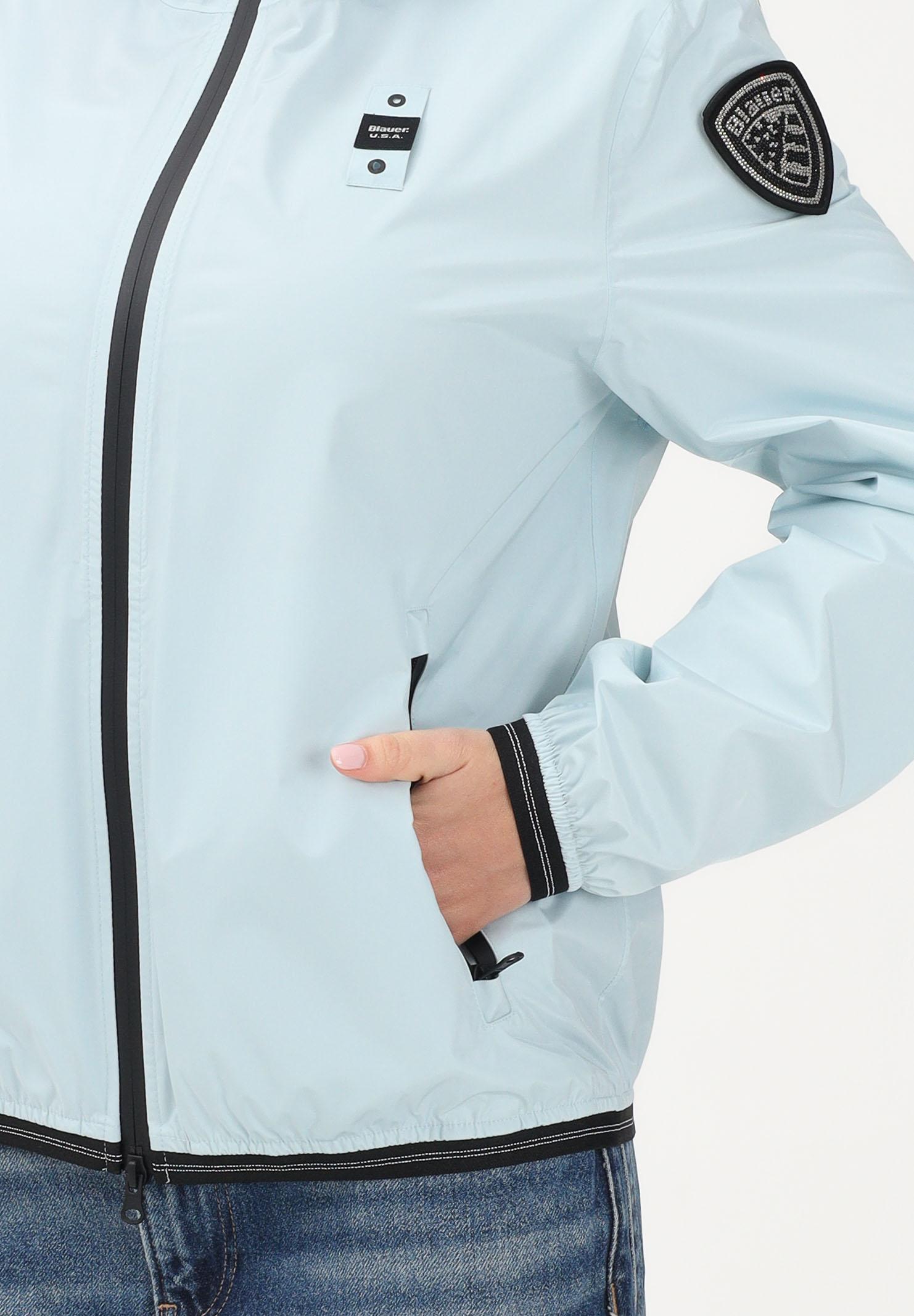 BLAUER Giacca a vento NAY azzurra da donna 26SBLDC11095-007110 80E BLAUER