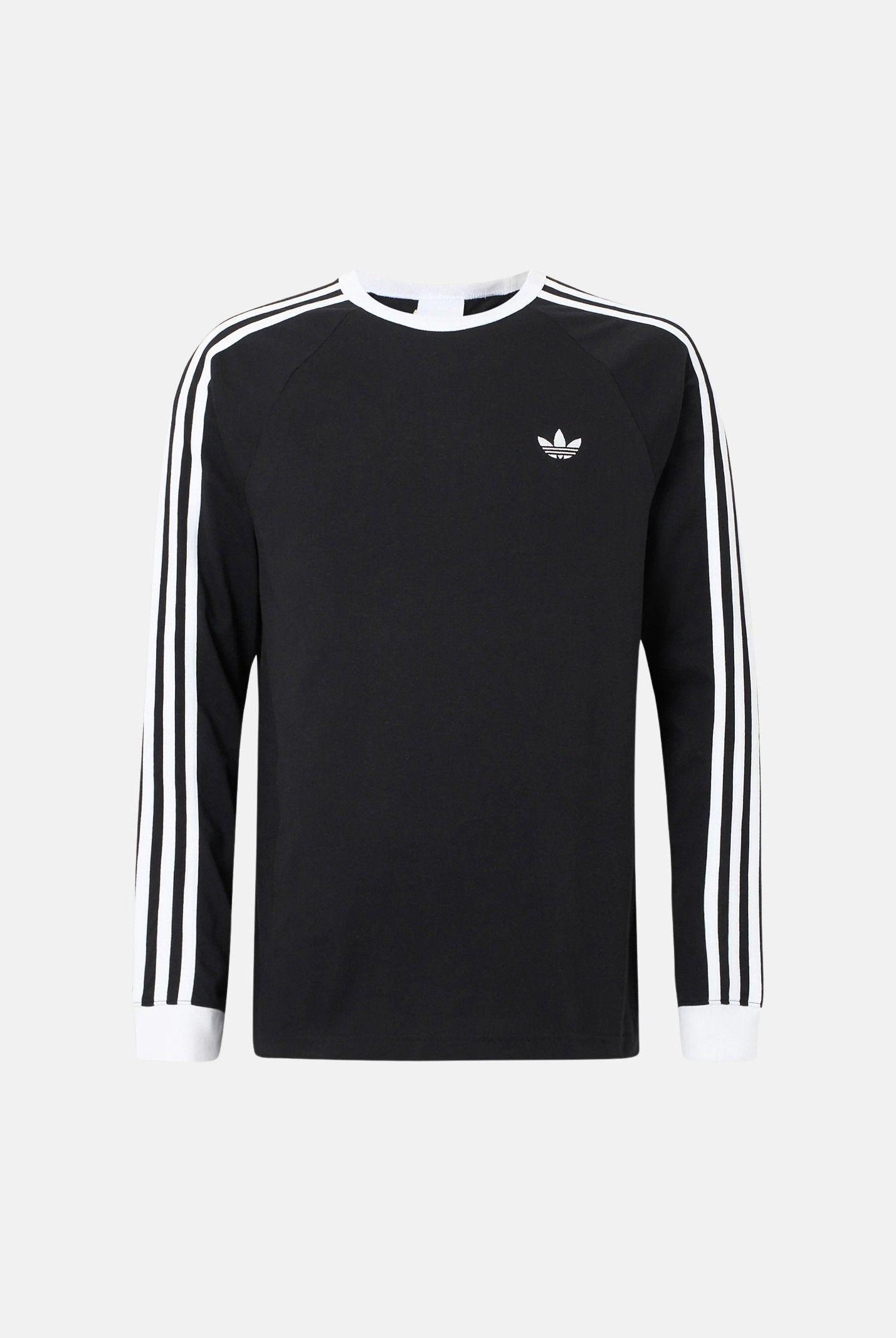 ADIDAS ORIGINALS T-shirt a manica lunga Adicolor Classics 3-Stripes nera da uomo IA4877 . ADIDAS ORIGINALS
