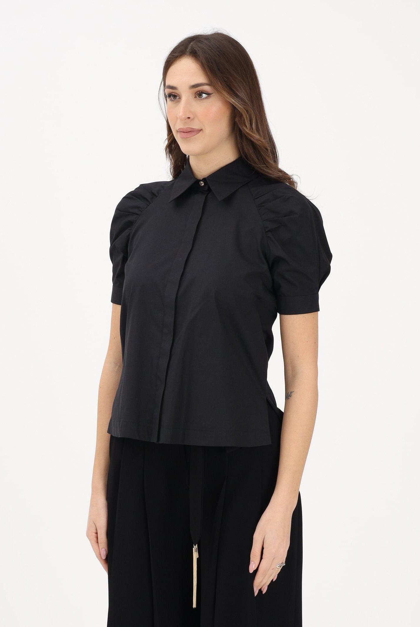 MAX MARA Camicia a manica corta MSTAMORE nera da donna 2616111032600 004 MAX MARA