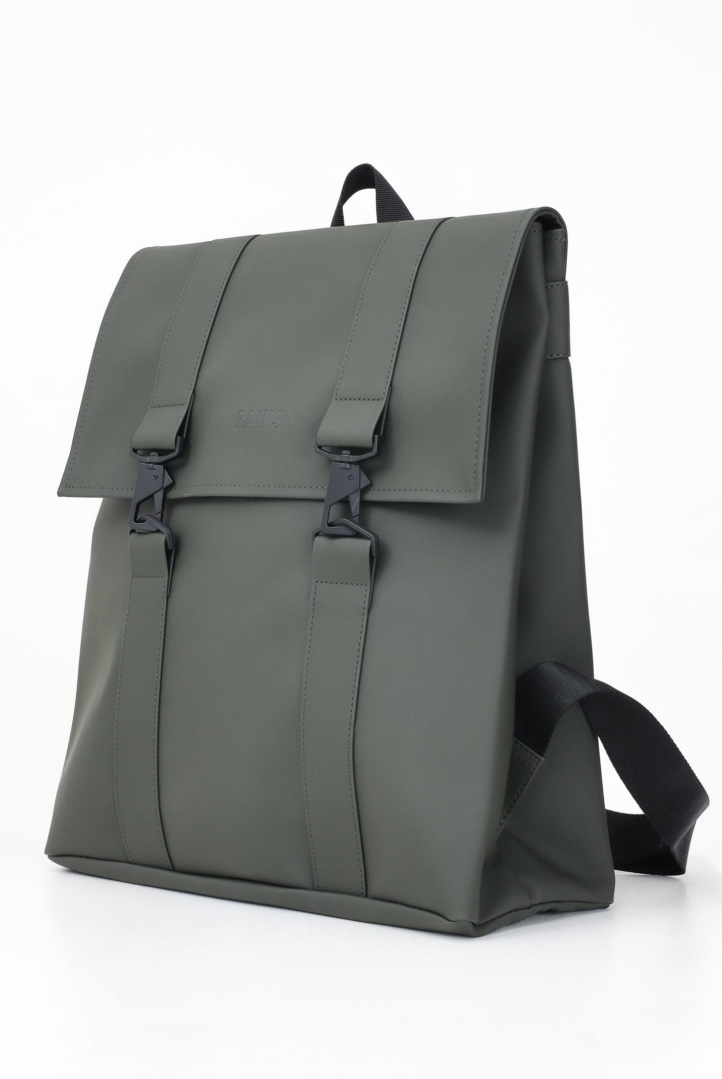 RAINS Zaino MSN verde per uomo e donna RA13300 GREE RAINS