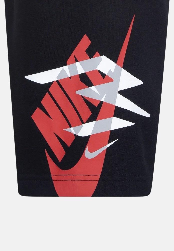 NIKE Completino rosso e nero da bambino con logo 9Q0616 U10 NIKE