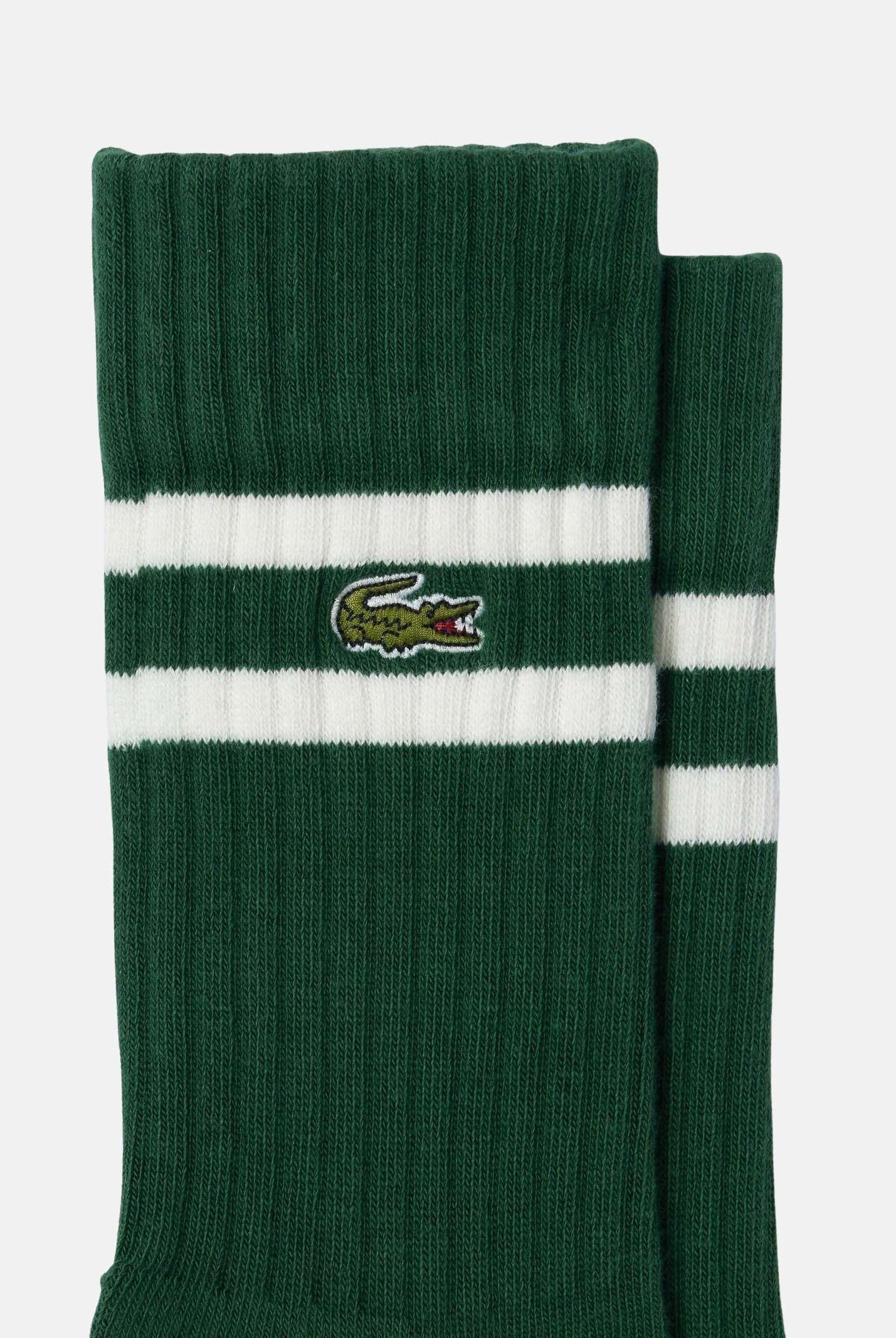 LACOSTE Calzini (2paia) bianchi e verdi per uomo e donna RA6842 YRR LACOSTE