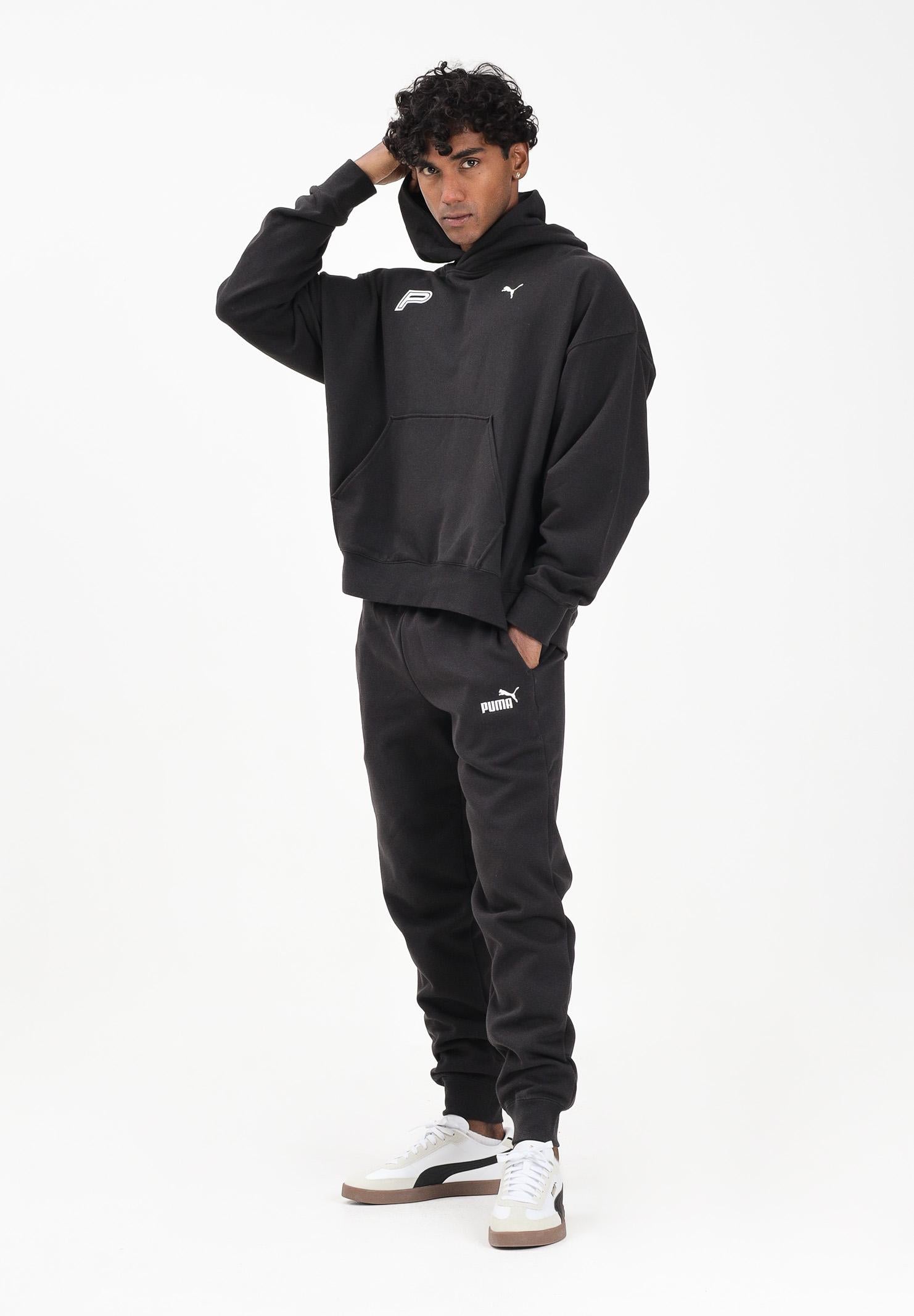 PUMA Pantalone sportivo Essentials nero da uomo 682606 01 PUMA