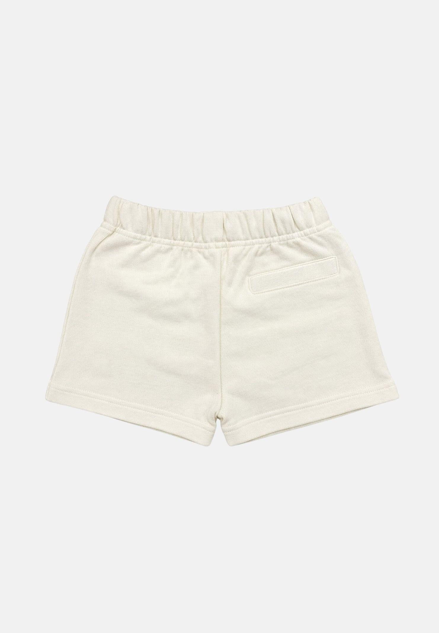 PALM ANGELS Shorts panna da neonato con logo PG6X002S26FLE001 002 PALM ANGELS