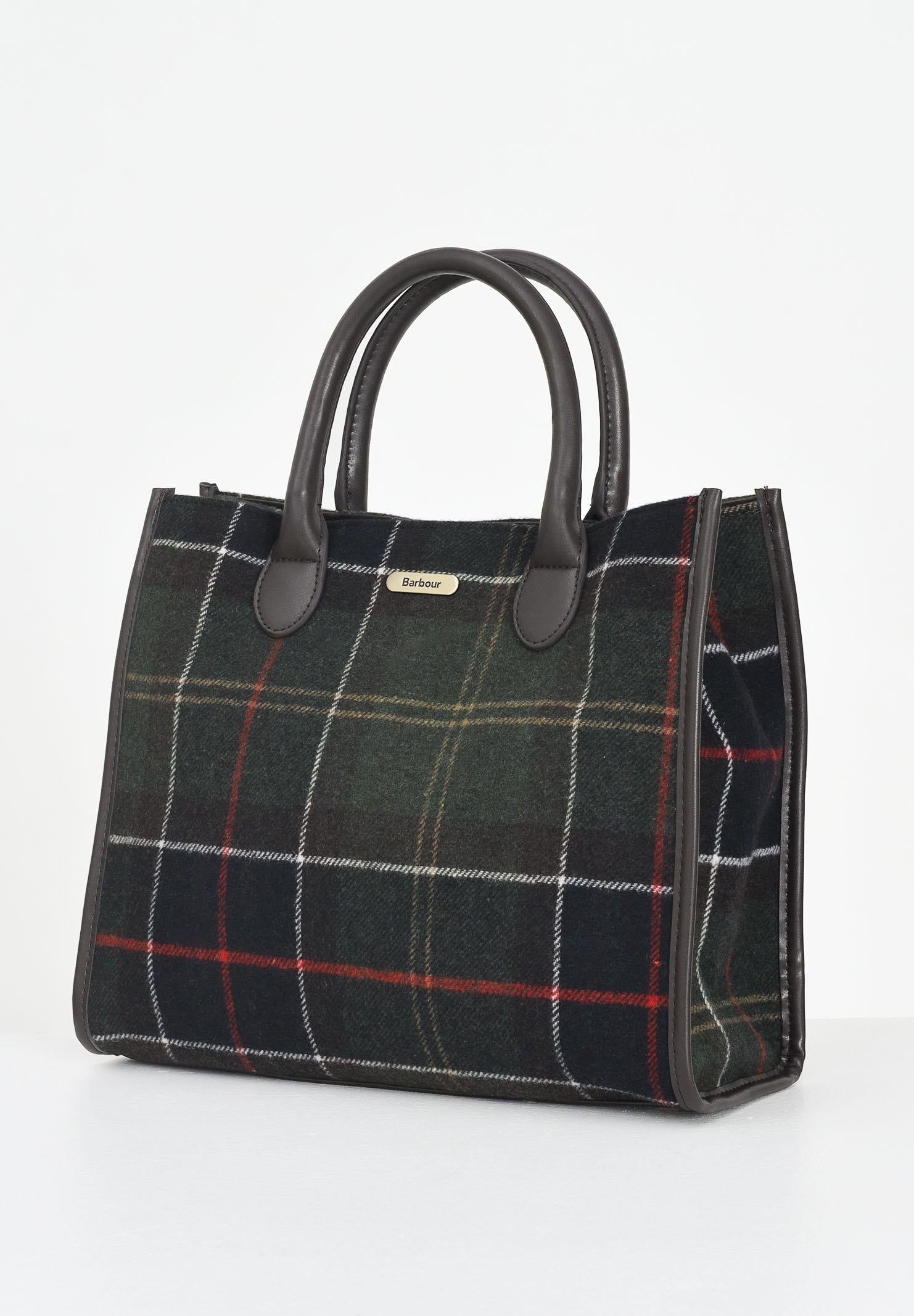 BARBOUR Borsa a mano Barrhill in tartan da donna 252MLBA0423 OL91 BARBOUR