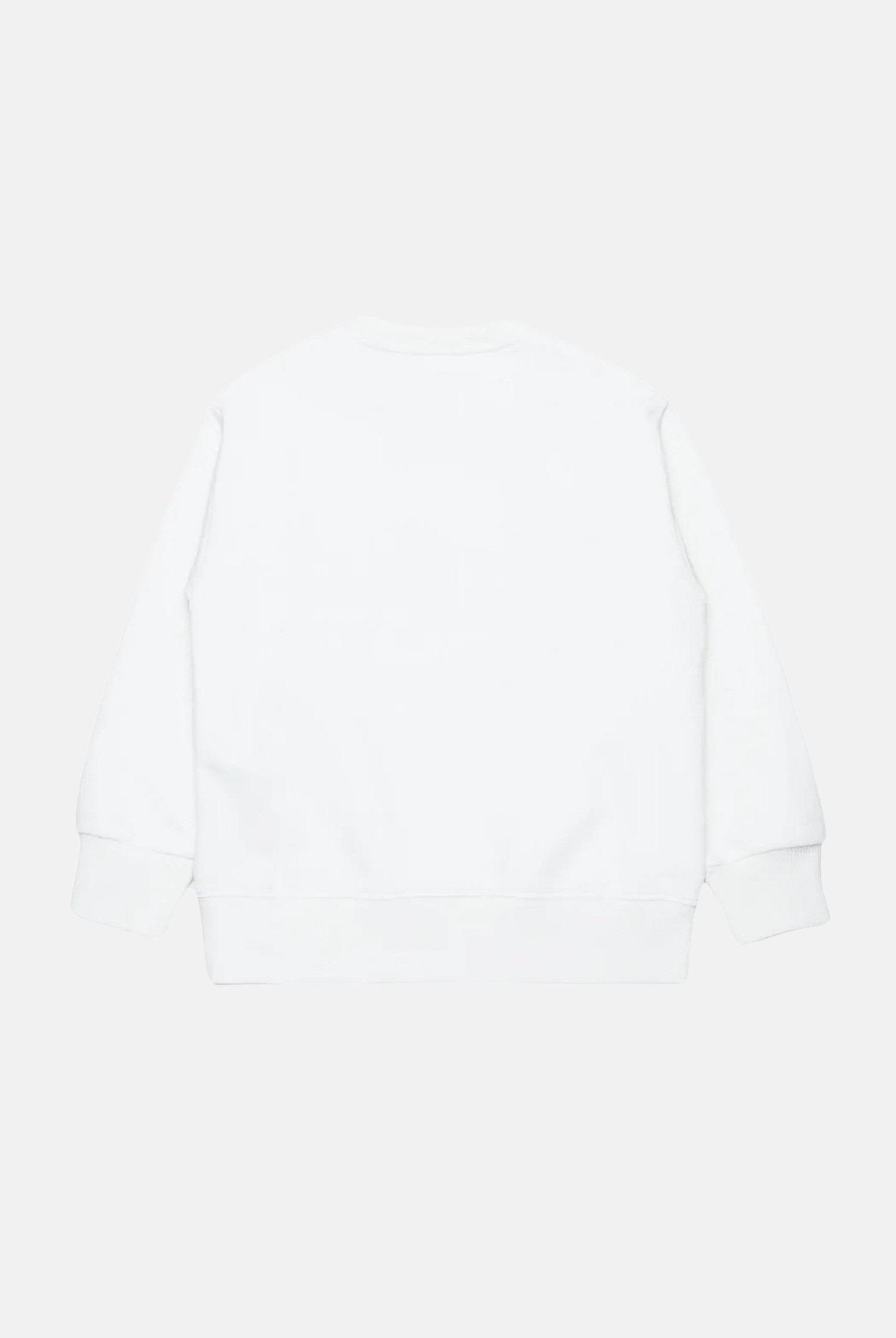 Felpa girocollo bianca per donna e bambina con stampa Numerique M60681MM006 M6102 MAISON MARGIELA