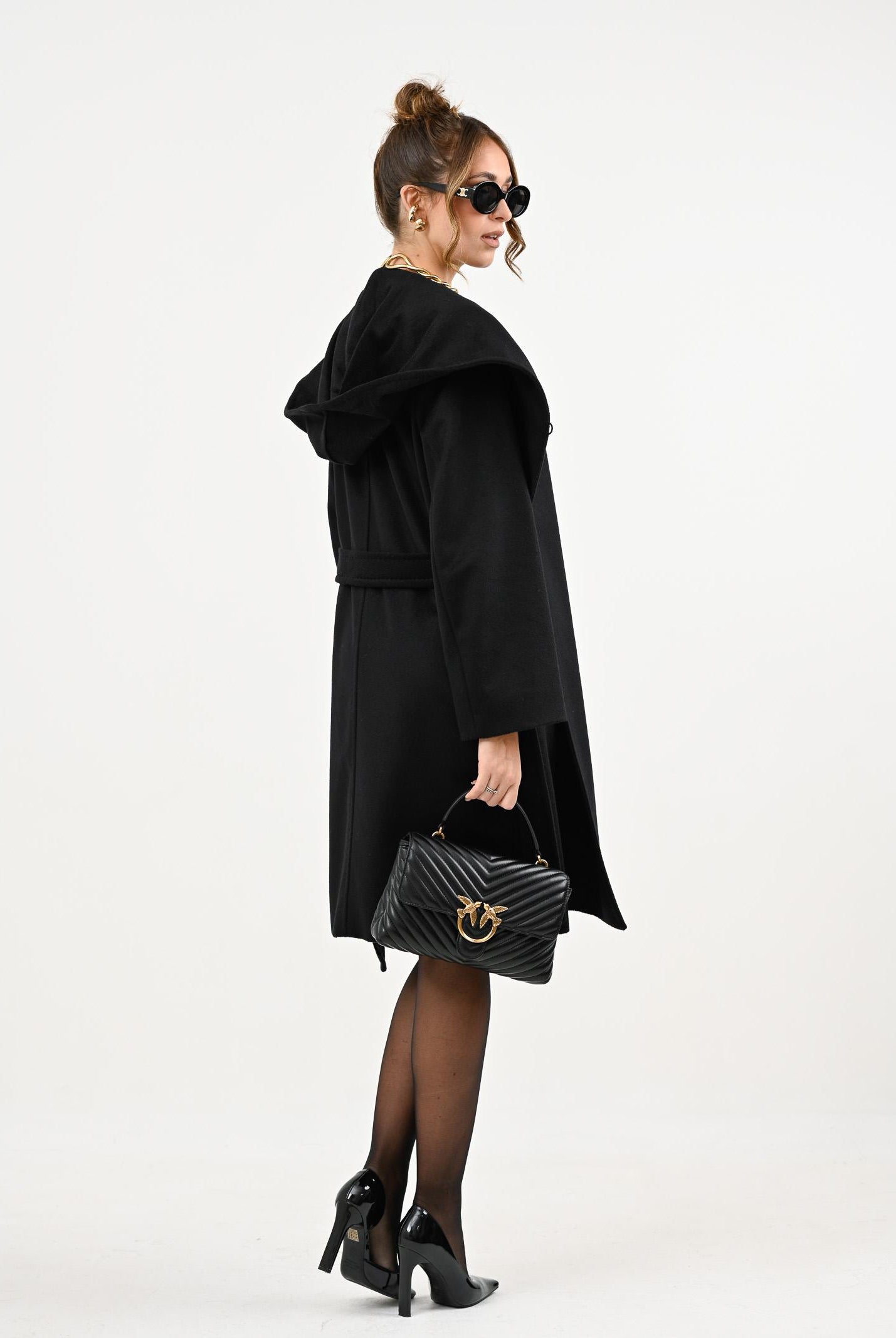 MAX MARA Cappotto nero da donna modello Newmang 2426016111600 013 MAX MARA