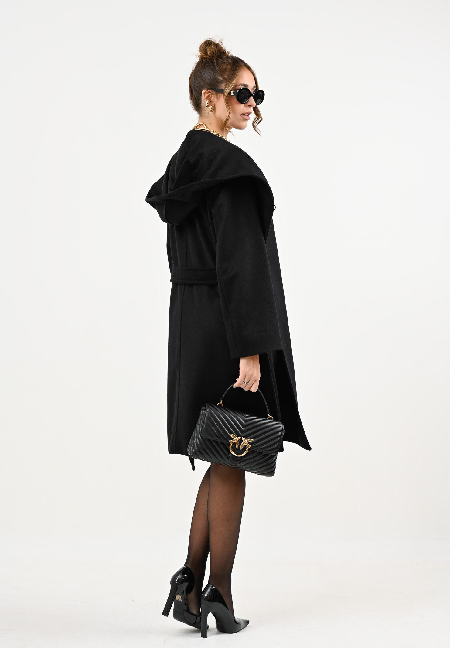 MAX MARA Cappotto nero da donna modello Newmang 2426016111600 013 MAX MARA