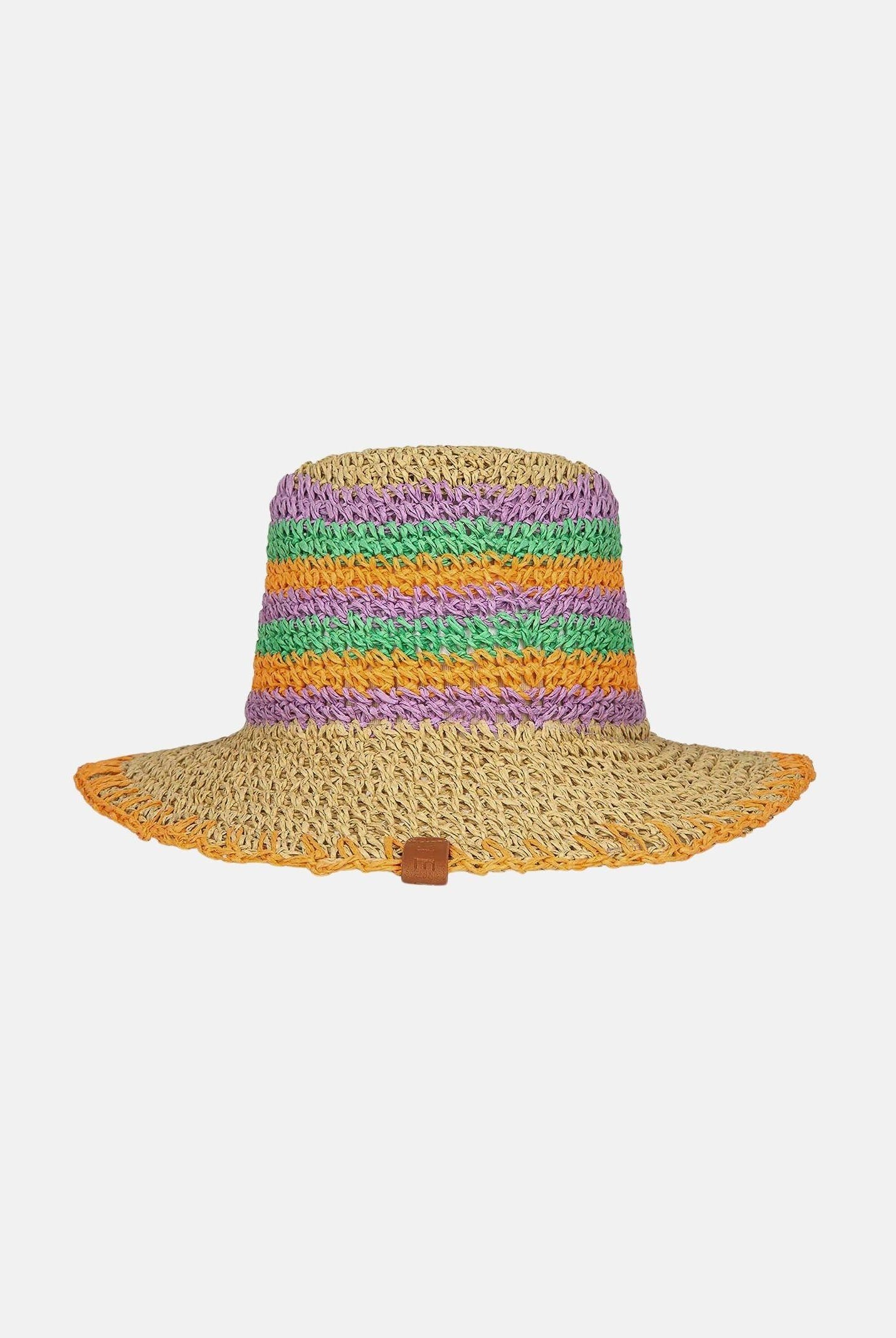 ME FUI Cappello in paglia multicolore da donna MA26-SW0210BG . ME FUI