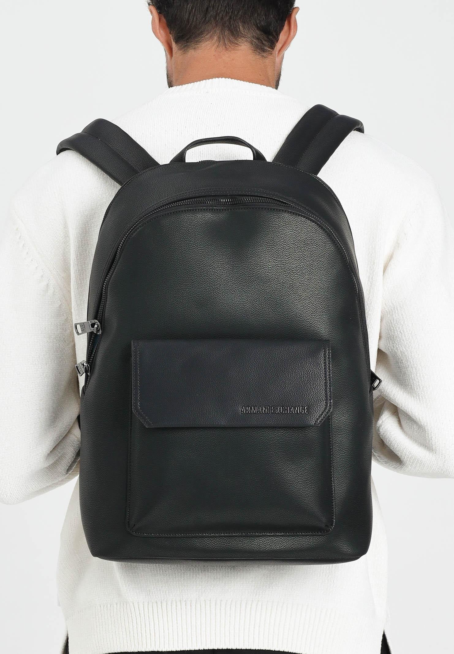 ARMANI EXCHANGE Zaino nero da uomo XM001596AF17090 UC001 ARMANI EXCHANGE