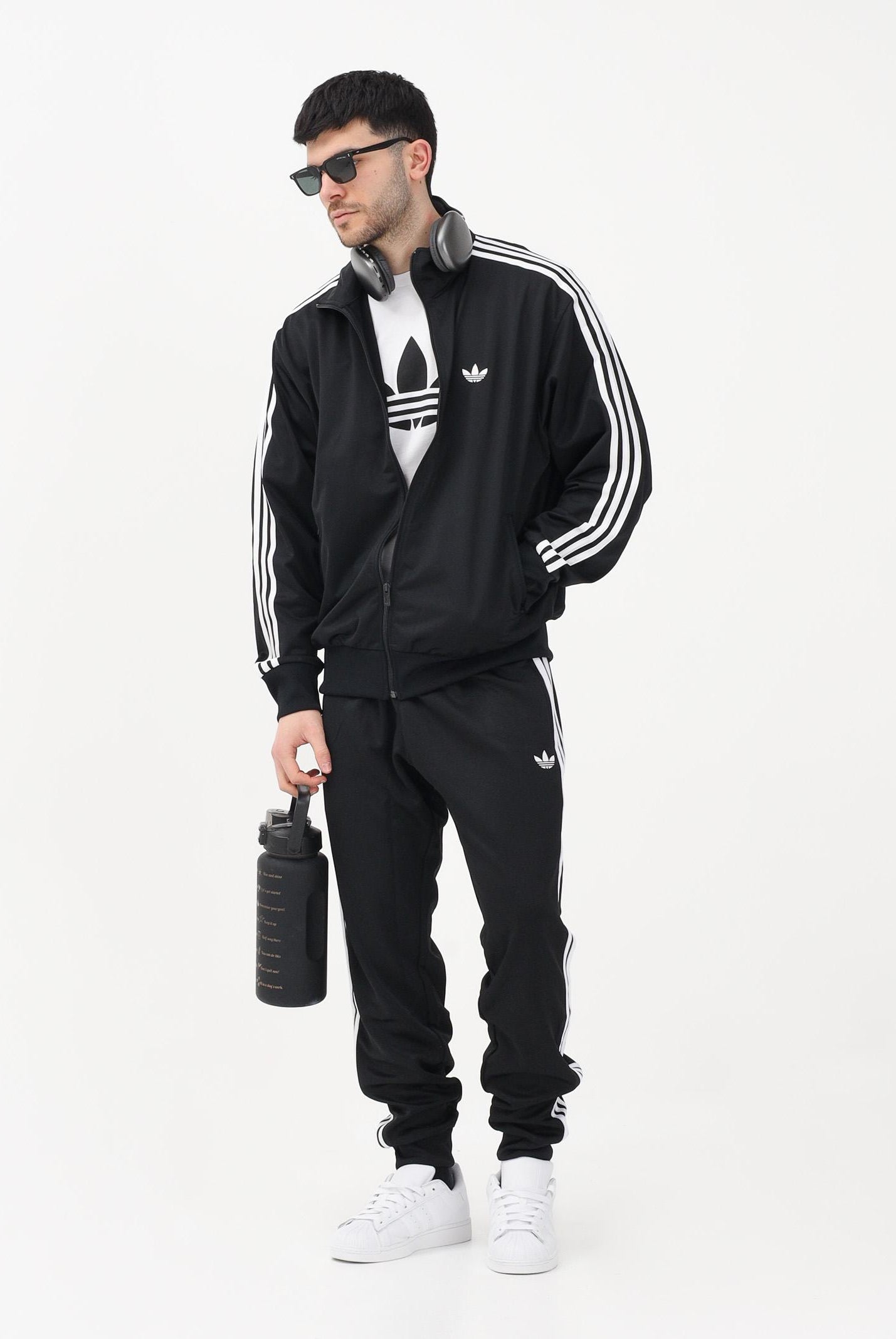 ADIDAS ORIGINALS Pantalone sportivo SST nero da uomo KE3517 . ADIDAS ORIGINALS