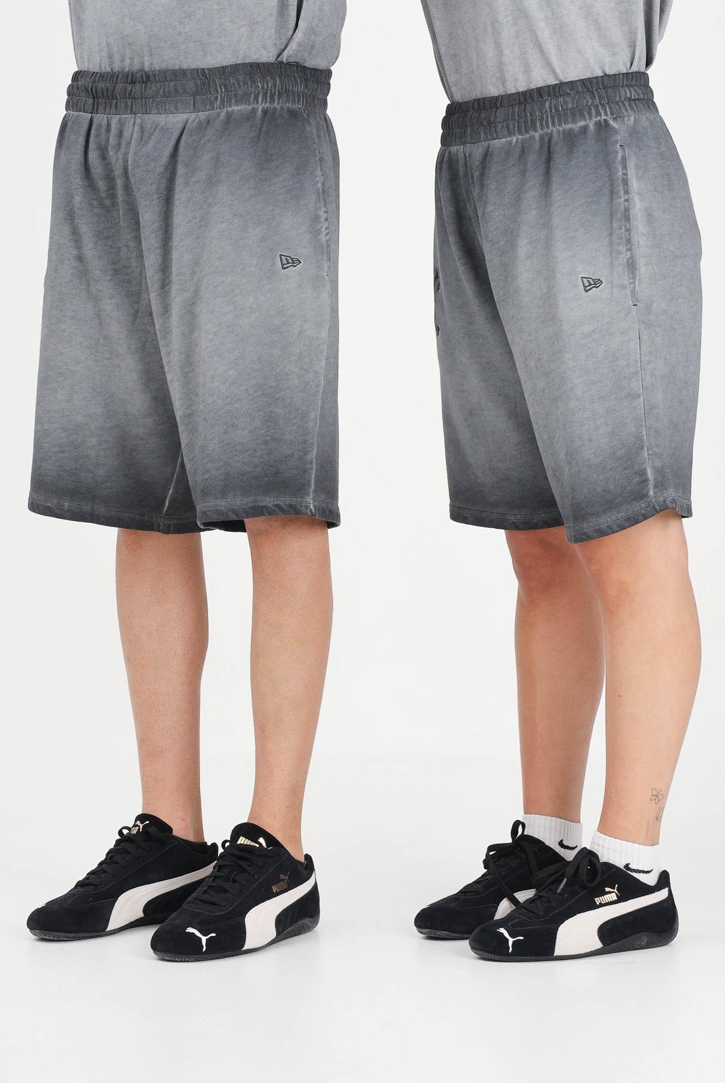 NEW ERA Shorts sportivo New York Yankees MLB Washed Logo grigio per uomo e donna 60856194 . NEW ERA
