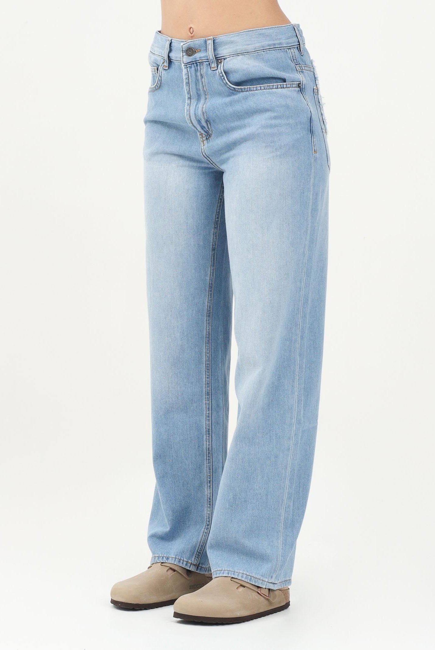 DIESEL Jeans 2001 D-Macro-J in denim chiaro per donna, ragazze e bambine J01923KXBNK K01 DIESEL