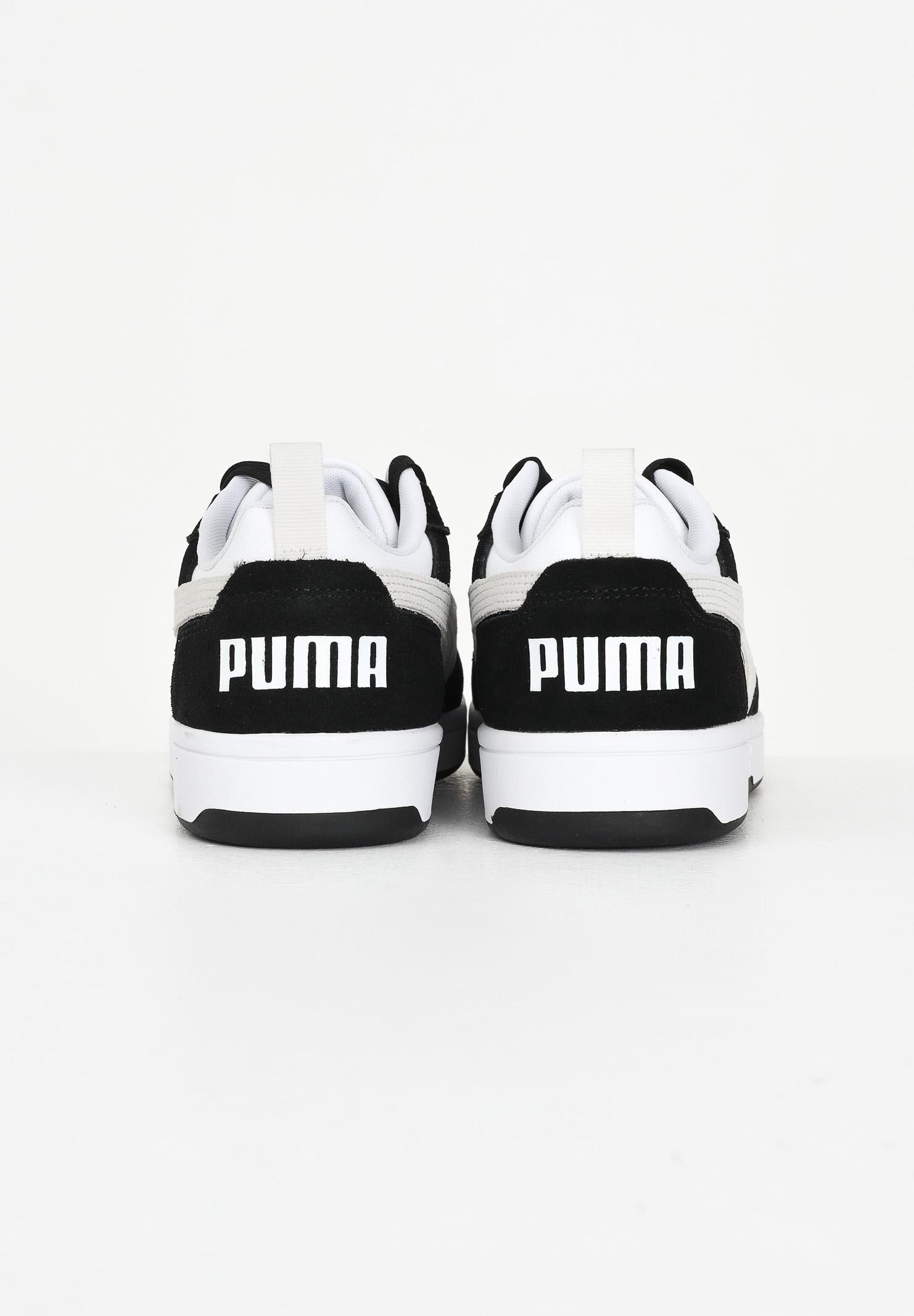 PUMA Sneakers Rebound V6 bianche e nere da uomo 402262 01 PUMA