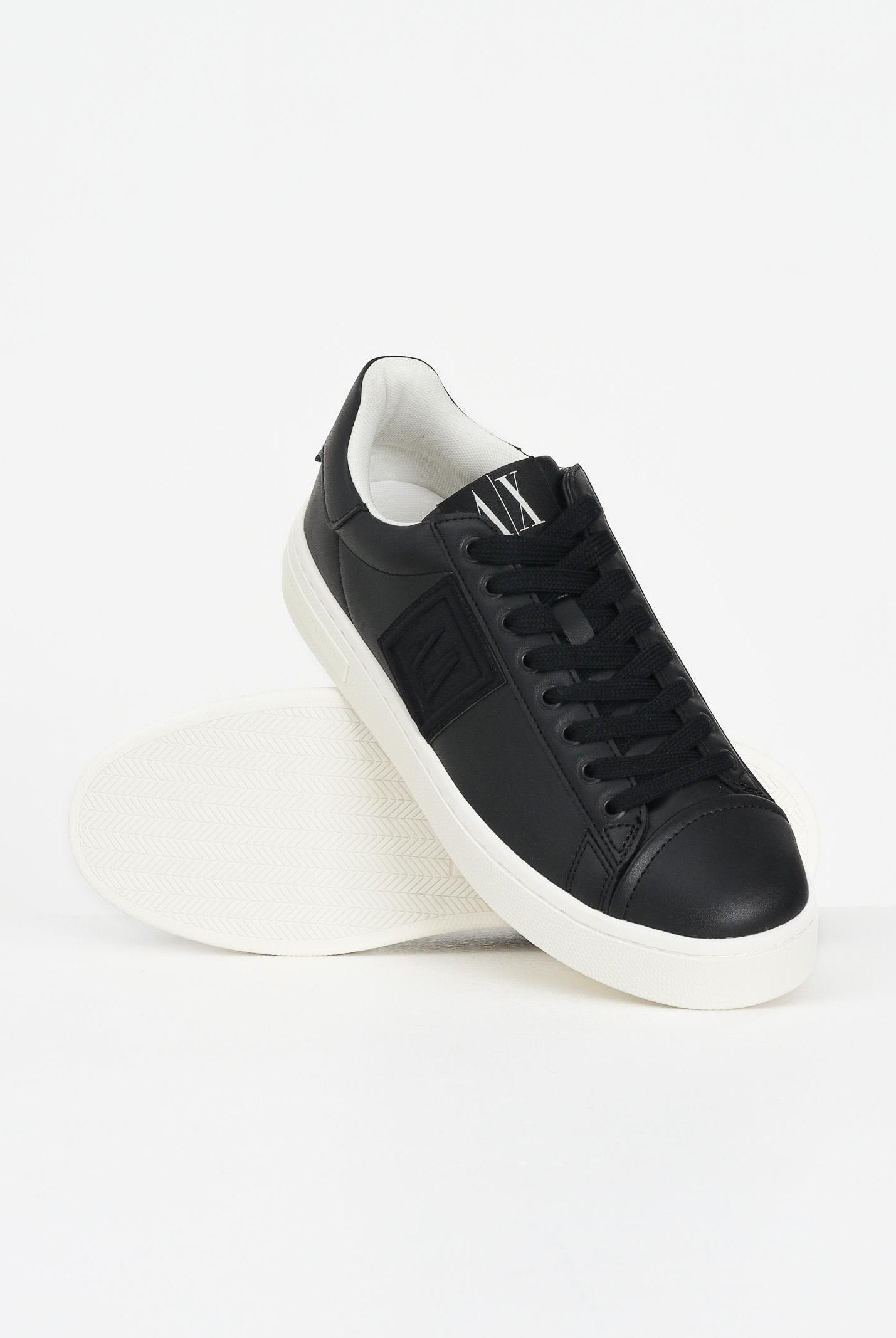 ARMANI EXCHANGE Sneakers nere da uomo con logo XM001990AF17451 UC001 ARMANI EXCHANGE