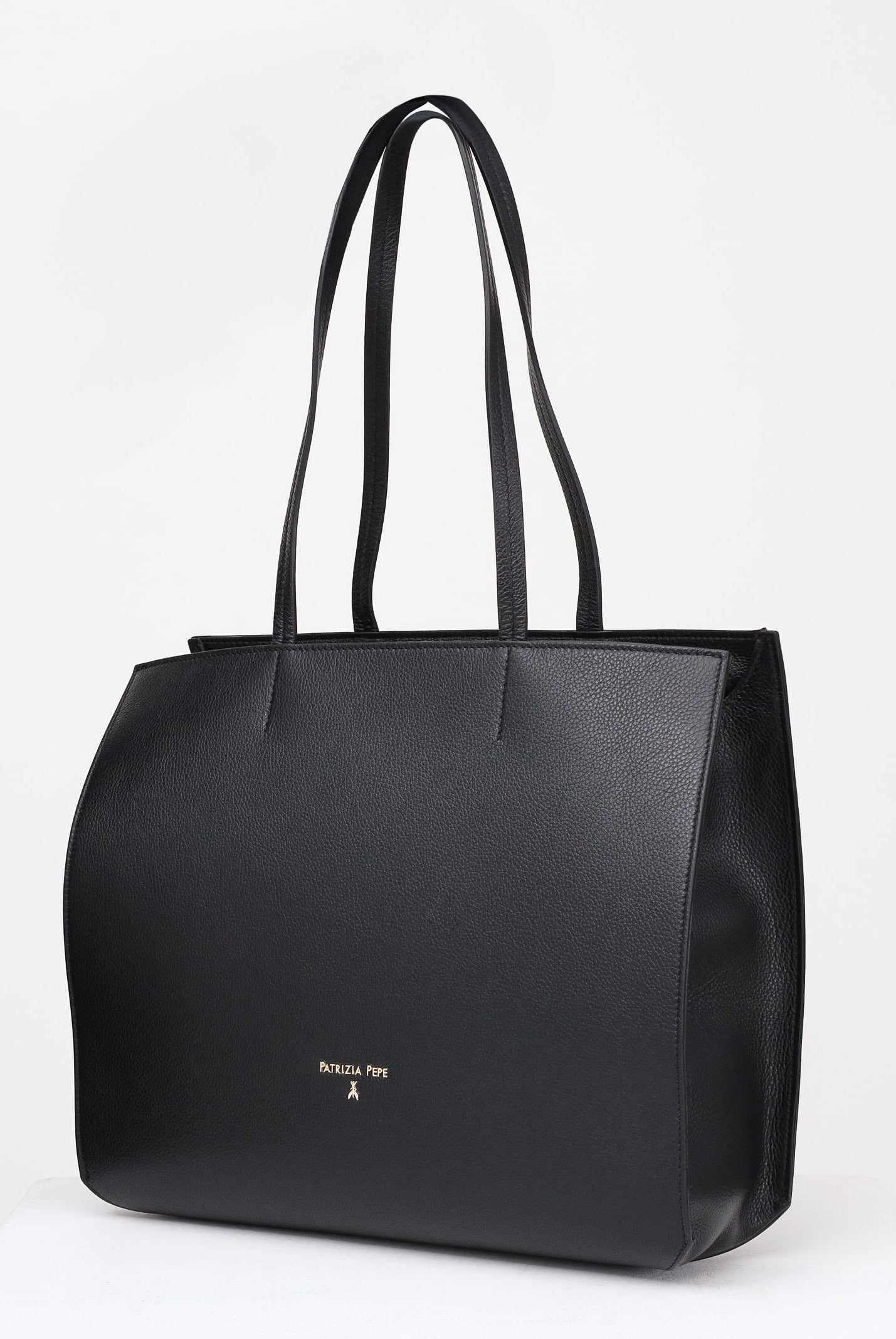 PATRIZIA PEPE Shopper nera da donna 8B0235L001 K470 PATRIZIA PEPE