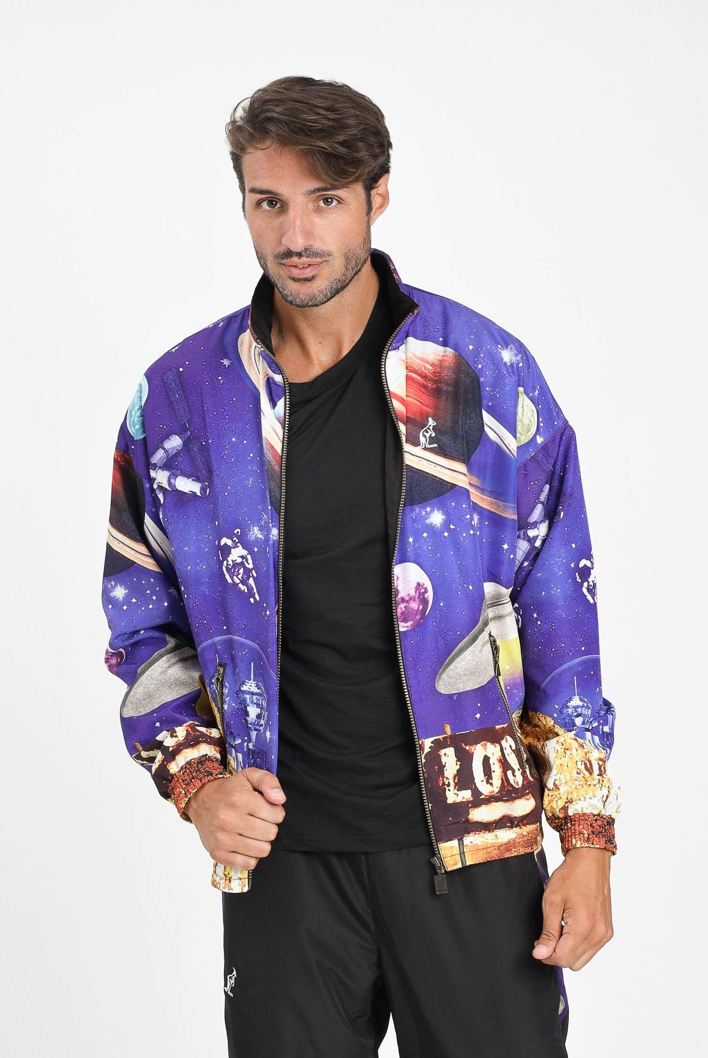 AUSTRALIAN Giacca a vento Lost viola da uomo ARUGC0002LOST01 003 AUSTRALIAN