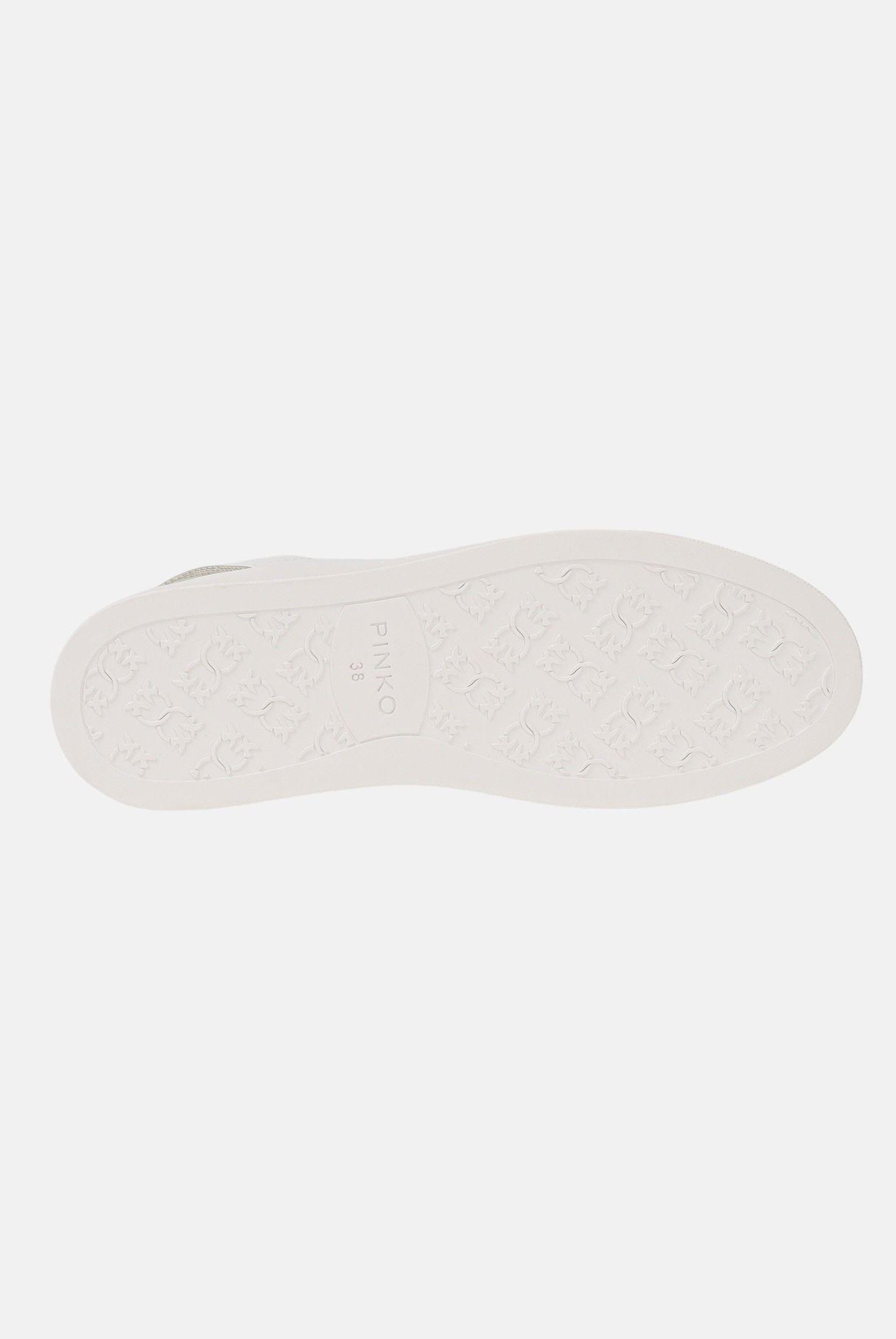PINKO Sneakers bianche da donna arricchite da dettagli luminosi SS0131P001ZX8 ZX8 PINKO