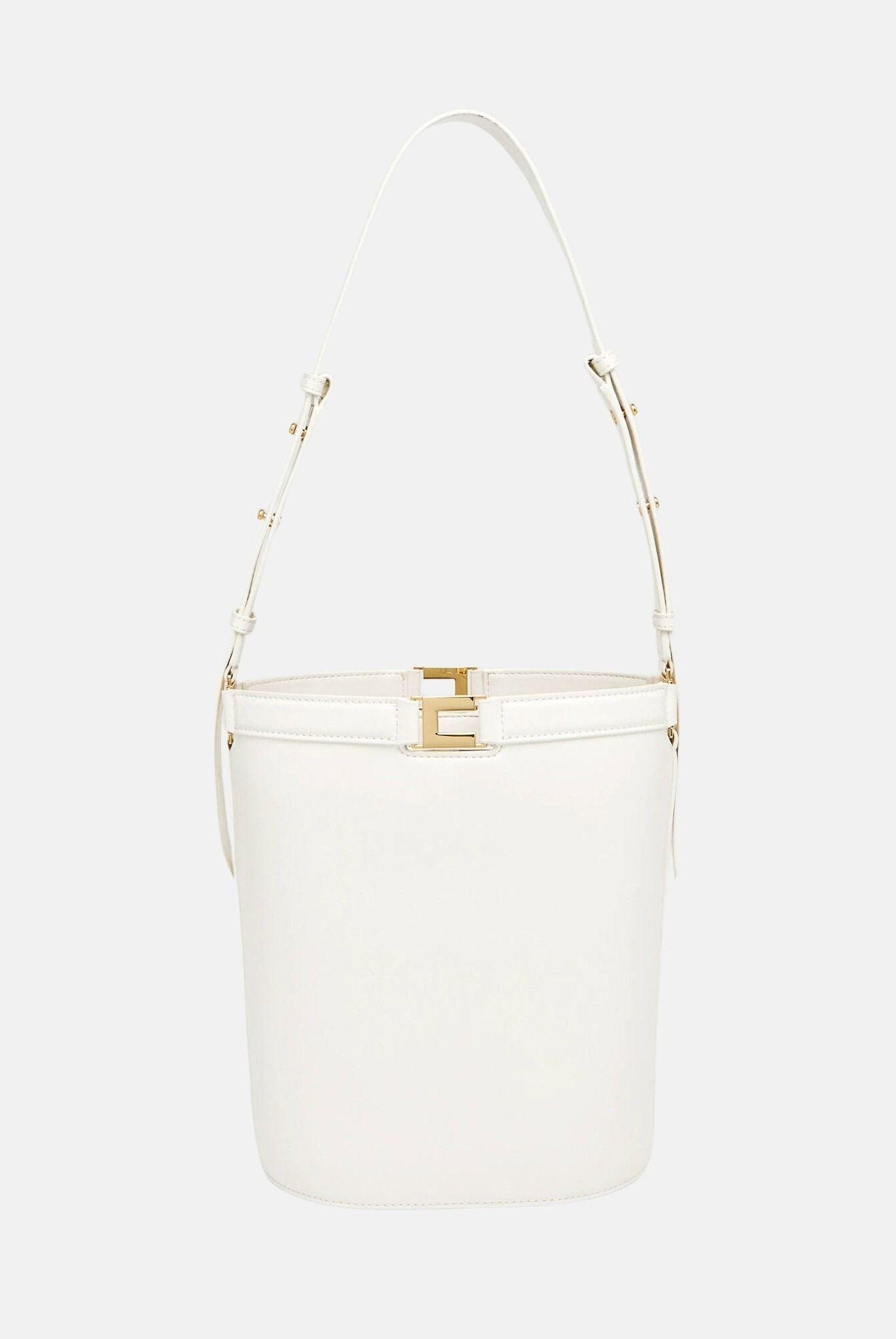 ELISABETTA FRANCHI Borsa a secchiello burro da donna BS16A61E2 193 ELISABETTA FRANCHI