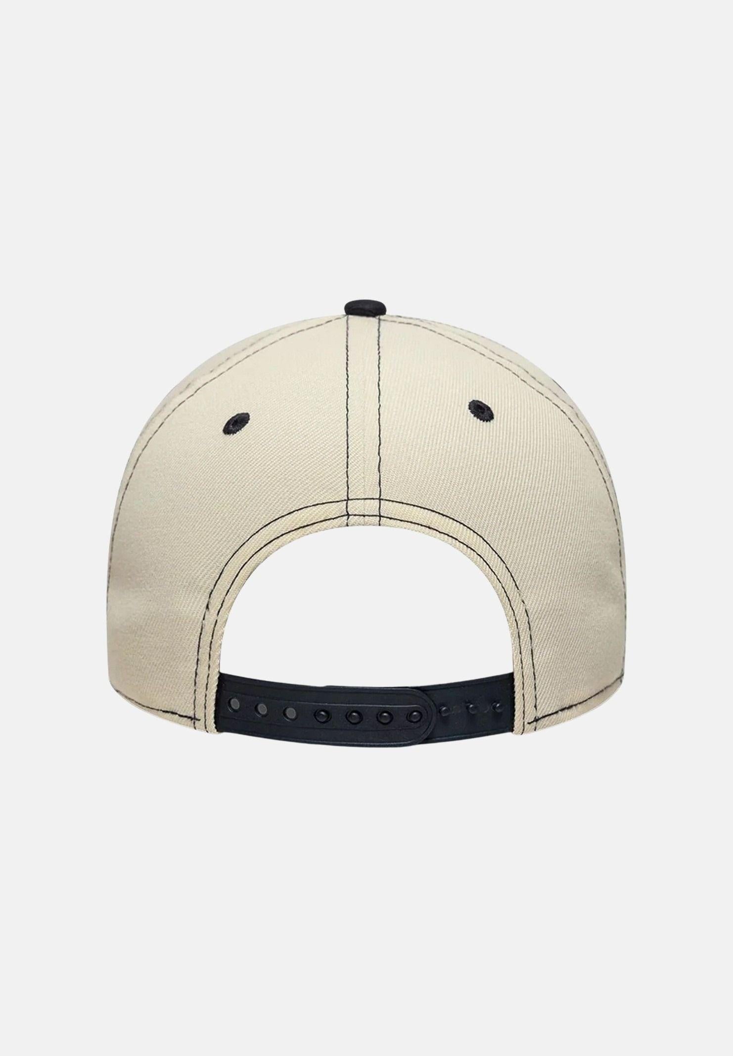 NEW ERA Cappello con visiera 9FORTY E-Frame New York Yankees MLB City Icon beige e nero per uomo e donna 60856325 . NEW ERA