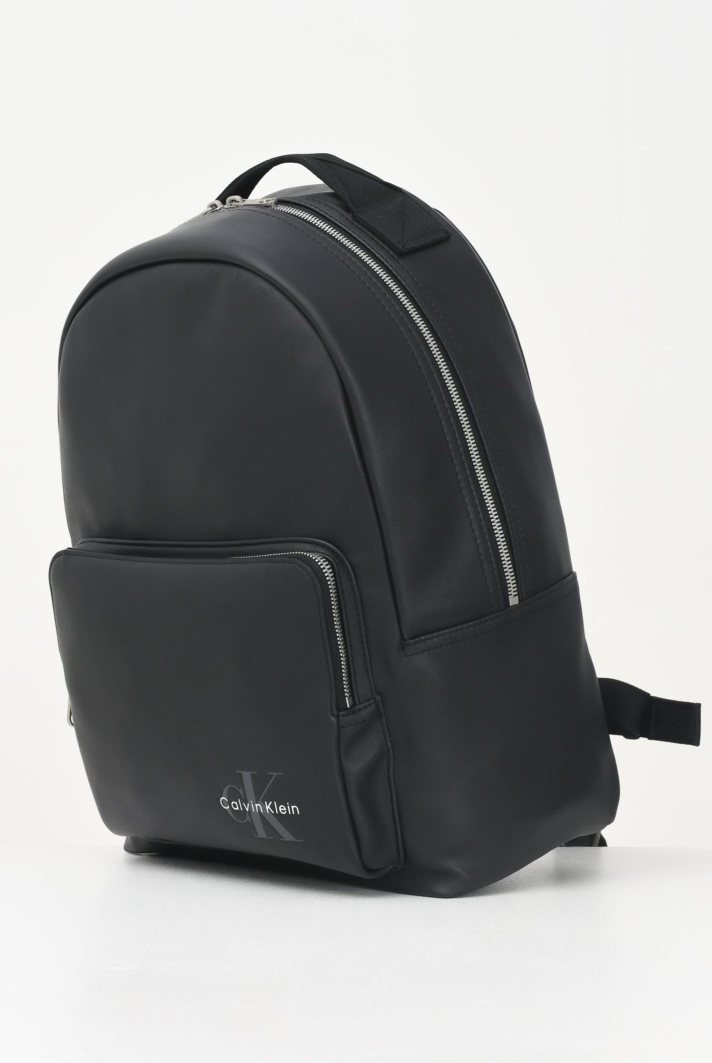 CALVIN KLEIN Zaino nero da uomo con logo LV04G3042G UB1 CALVIN KLEIN