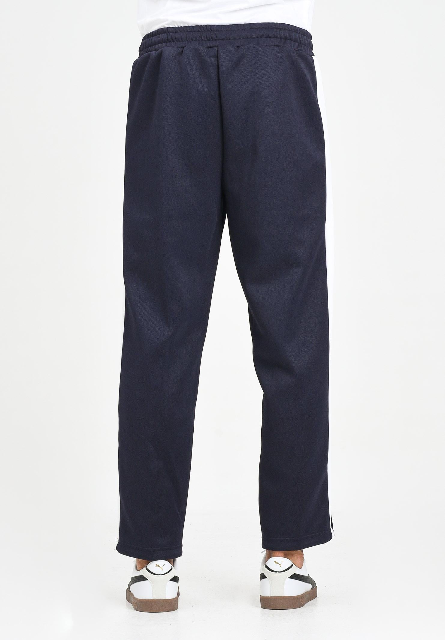 PUMA Pantalone sportivo T7 blu da uomo 629589 16 PUMA