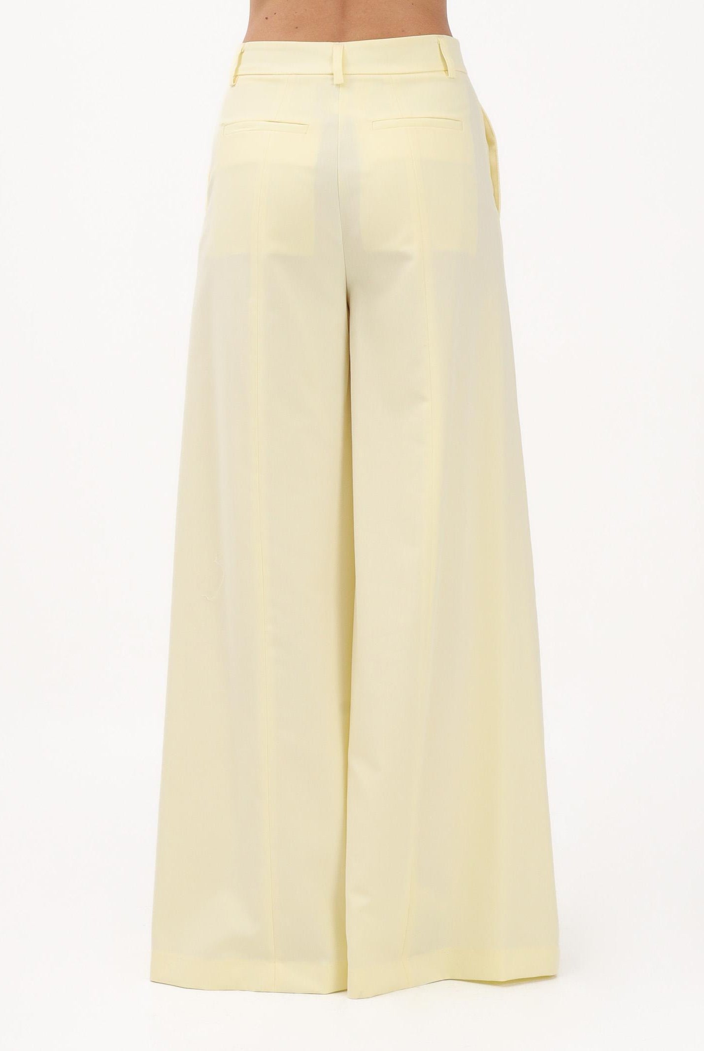 VICOLO Pantalone elegante giallo da donna TAB0130 ABU20 VICOLO