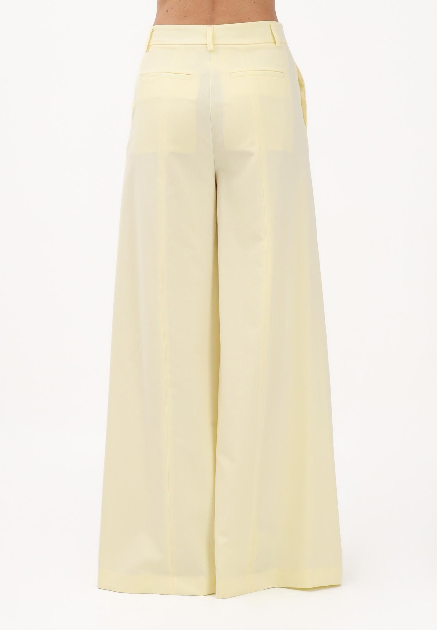 VICOLO Pantalone elegante giallo da donna TAB0130 ABU20 VICOLO