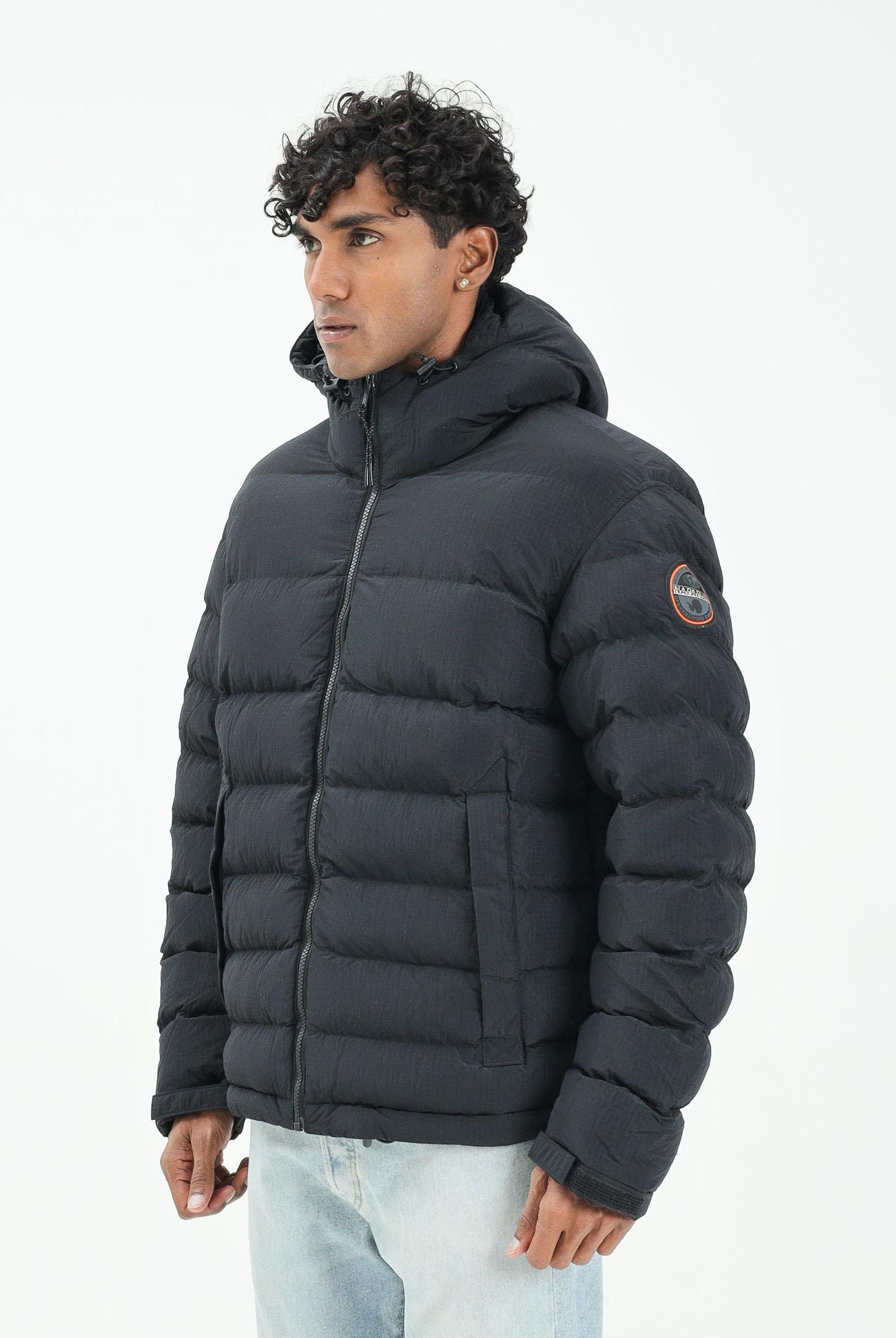 NAPAPIJRI Piumino Terez nero da uomo NP0A88TG9411 . NAPAPIJRI