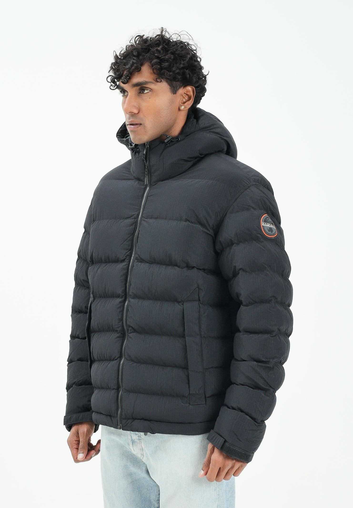 NAPAPIJRI Piumino Terez nero da uomo NP0A88TG9411 . NAPAPIJRI