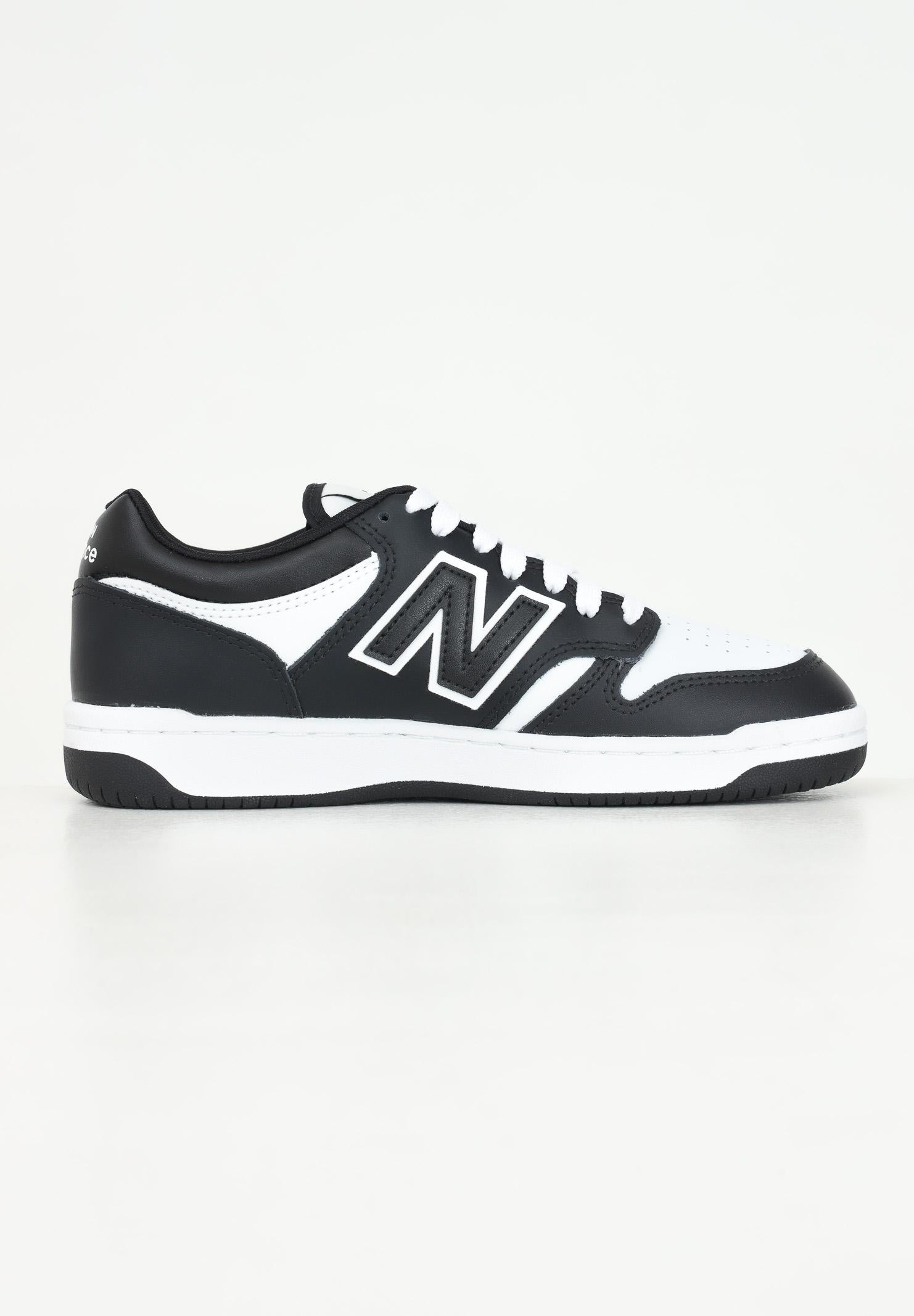 NEW BALANCE Sneakers 480 bianche e nere per uomo e donna GSB480BW NEW BALANCE