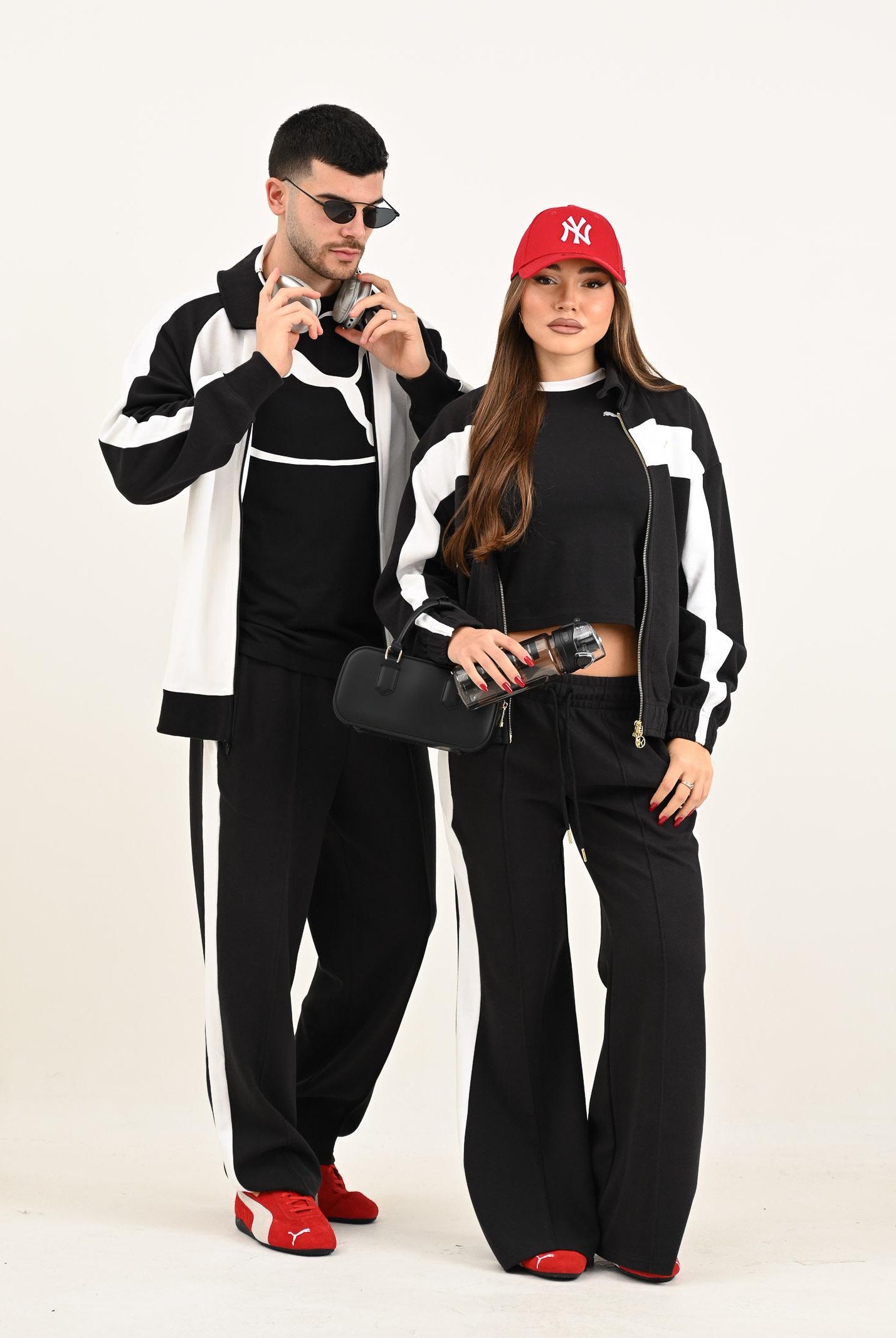 PUMA Pantalone sportivo T7 nero da donna 632138 01 PUMA