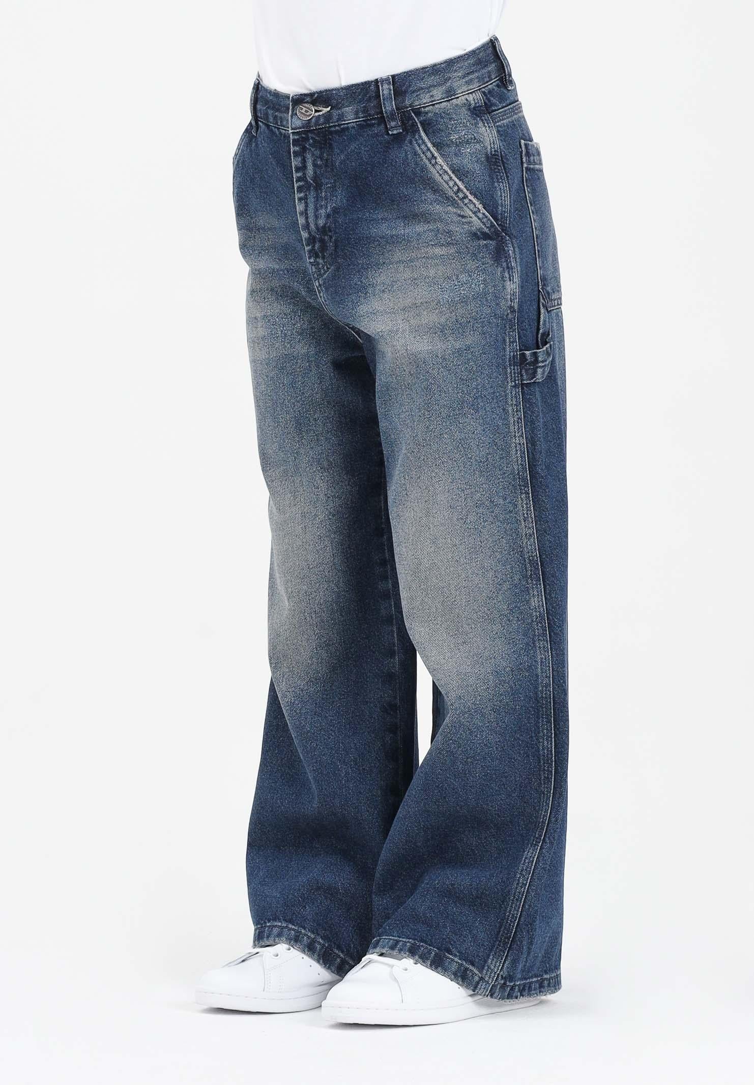 DIESEL Jeans D-Argjx Work in denim blu per donna, ragazzi e bambini J02349KXBQC K01 DIESEL