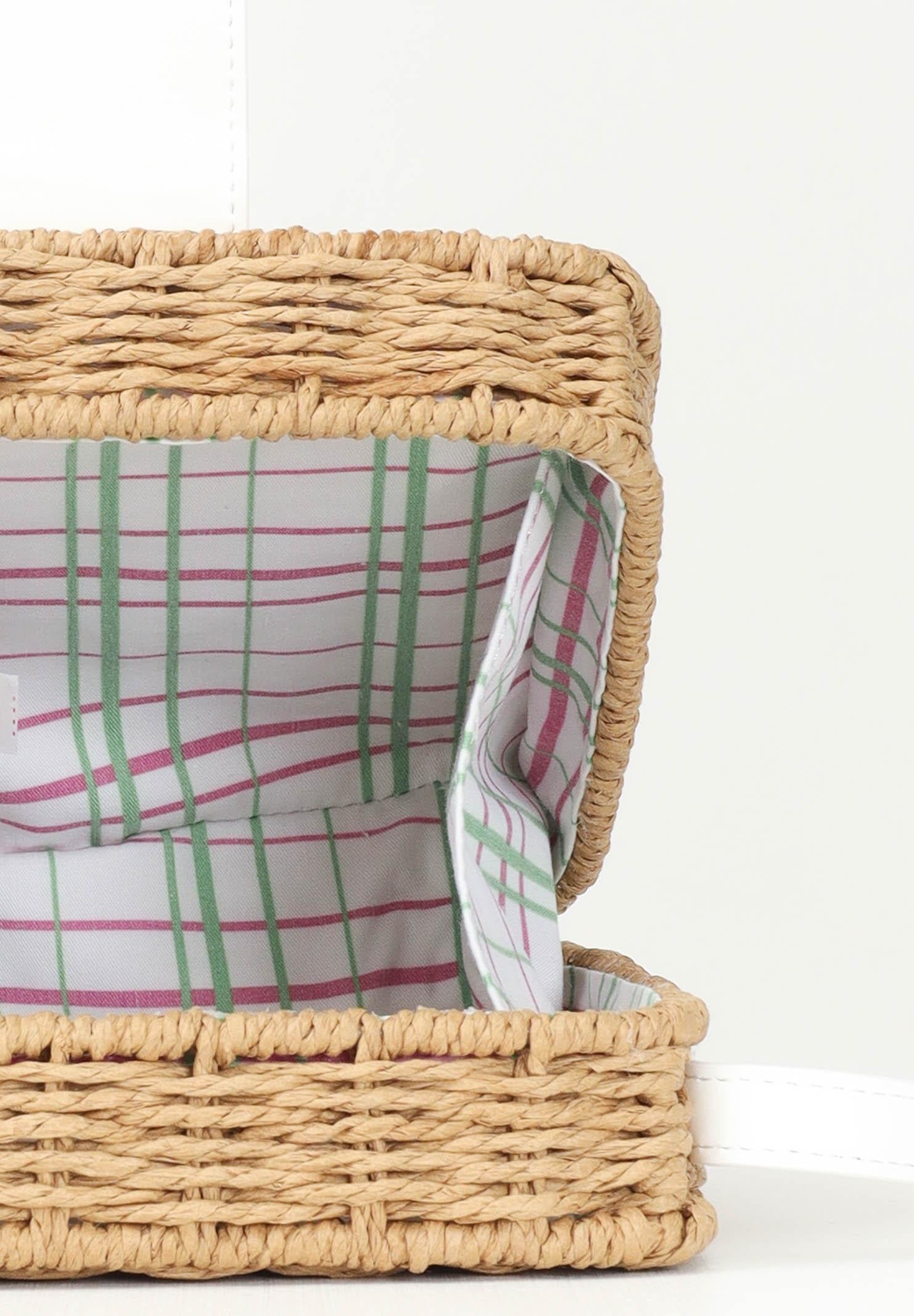 MARNI Borsa a tracolla Pic-Nic in tessuto effetto rafia da donna M01474M00UY 0M704 MARNI