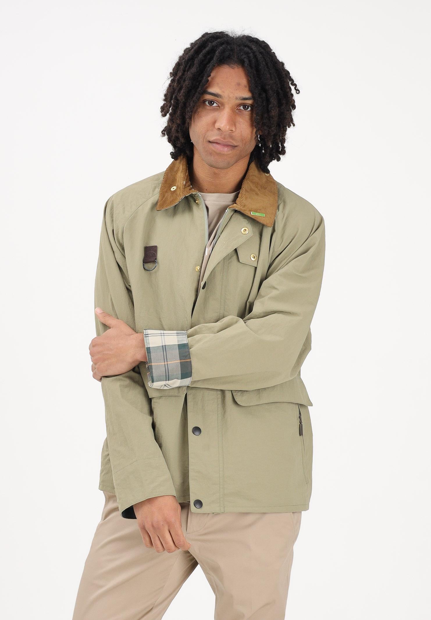 BARBOUR Giacca a vento Spey Icons verde da uomo 261-MCA1093 OL11 BARBOUR