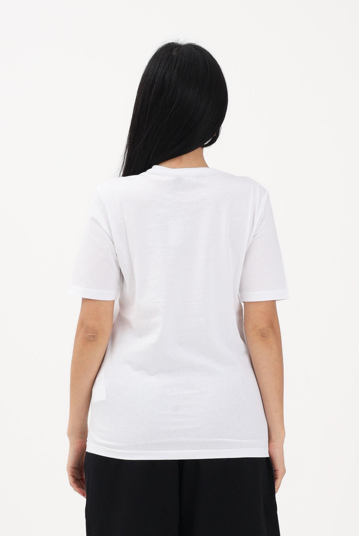 DSQUARED2 T-shirt a manica corta bianca per donna, ragazzi e bambini con logo DQ3158D0AGP DQ100 DSQUARED2