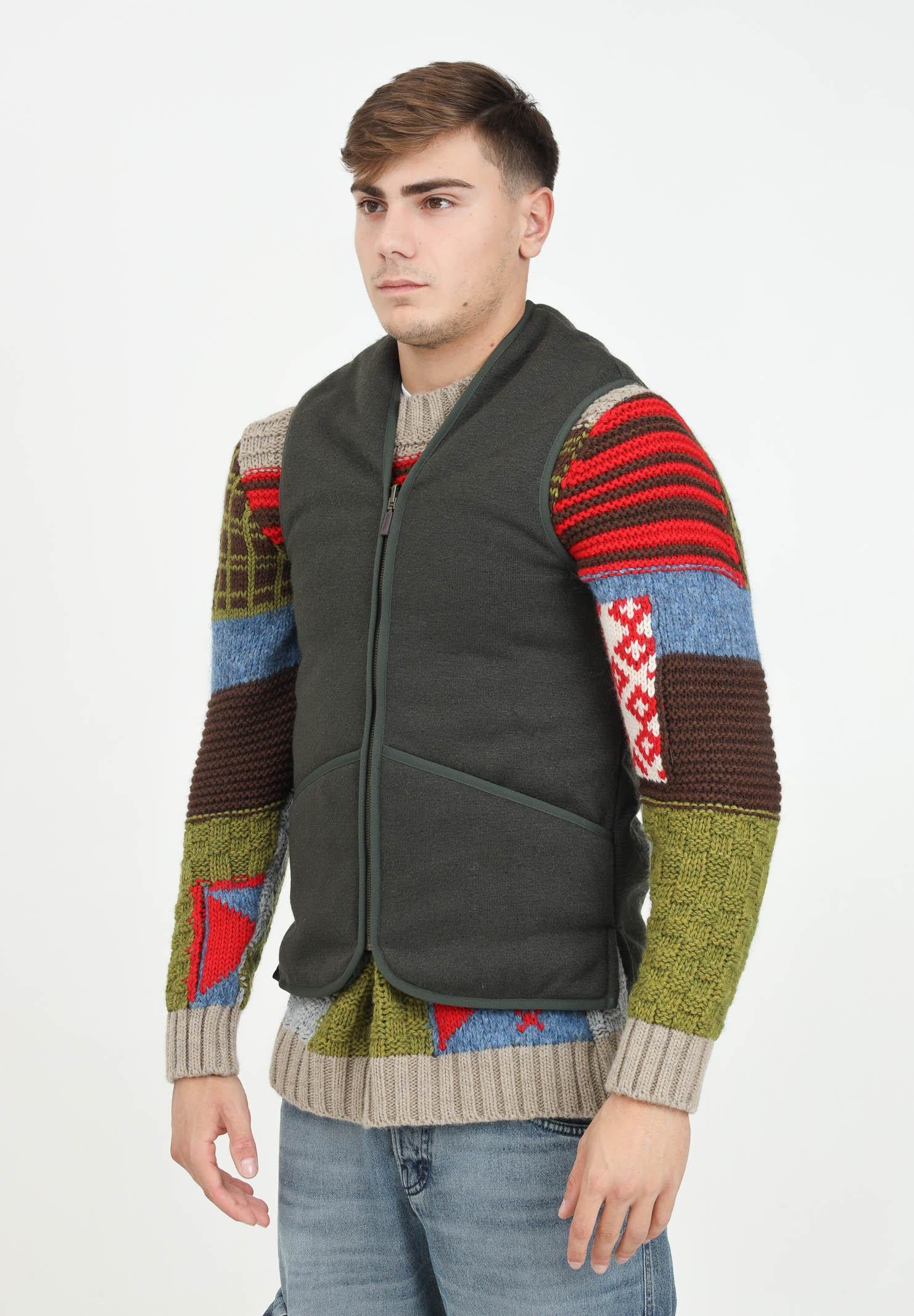 BARBOUR Giubbotto smanicato / fodera verde da uomo 242-MLI0004MLI1 SG71 BARBOUR