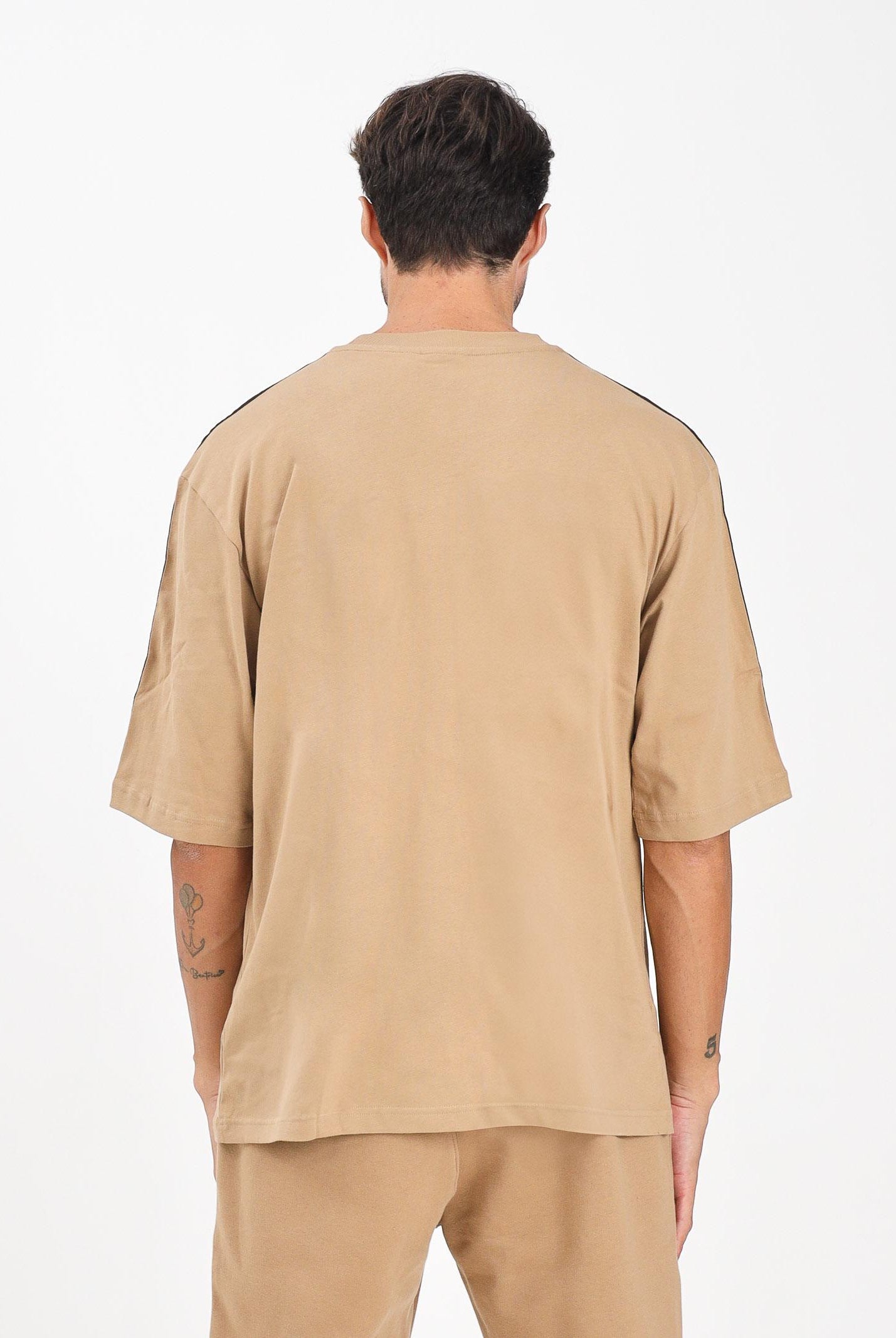 ADIDAS ORIGINALS T-shirt a manica corta Adicolor Oversized beige da uomo JY1397 ADIDAS ORIGINALS