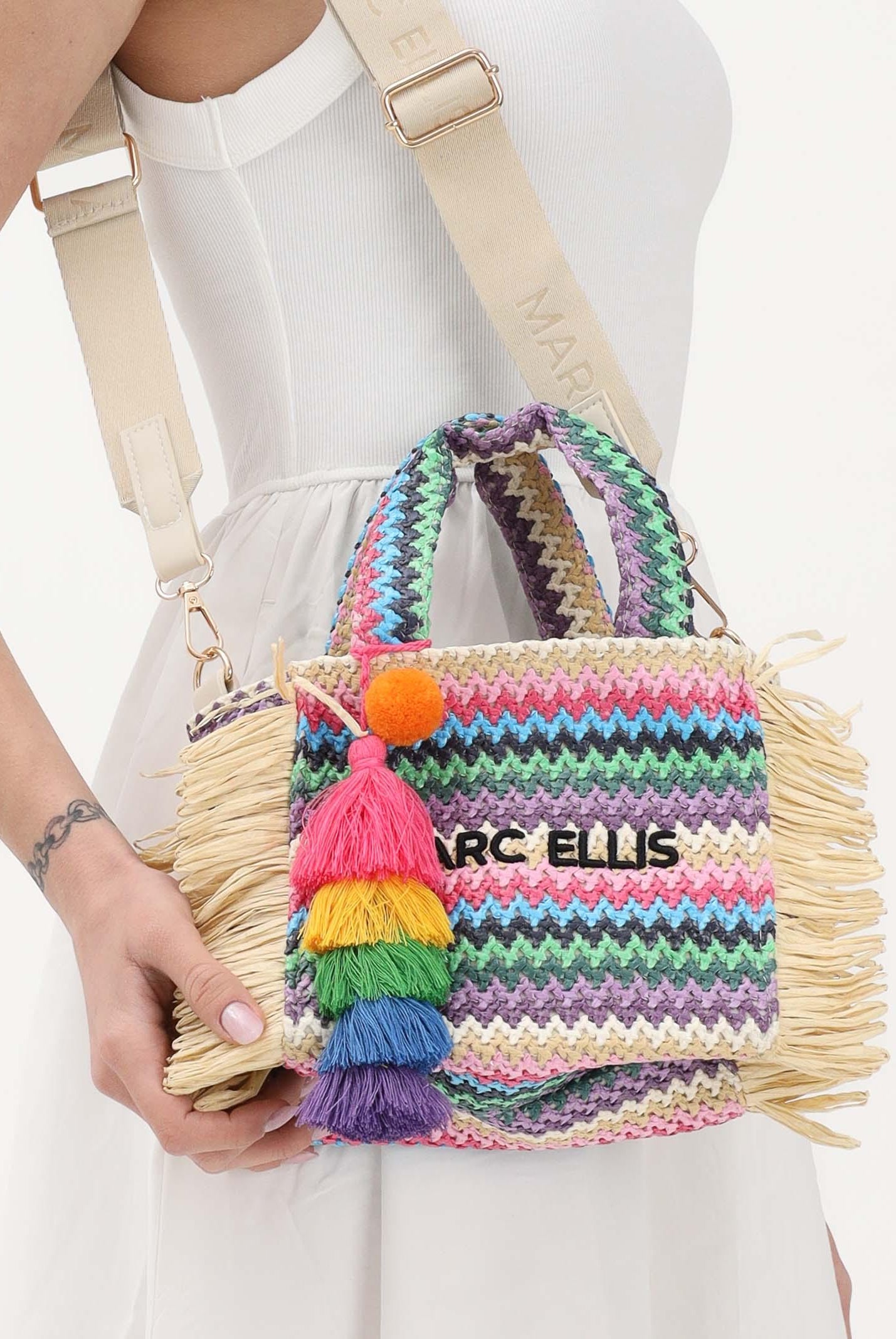 MARC ELLIS Borsa a mano Buby S Claire S multicolore da donna BUBY-S-CLAIRE-S MUPI MARC ELLIS