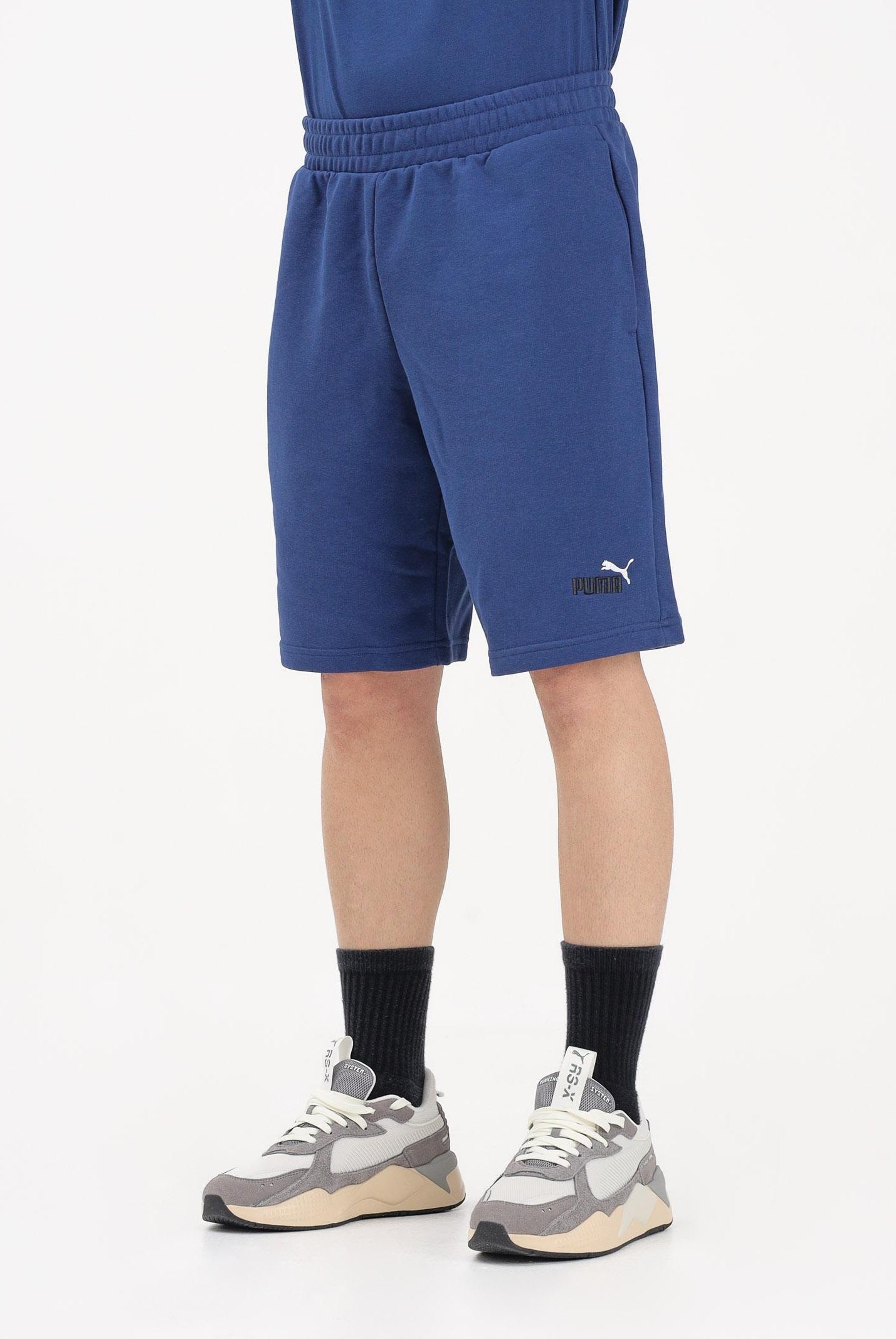 PUMA Shorts sportivo Essentials blu da uomo 684715 49 PUMA