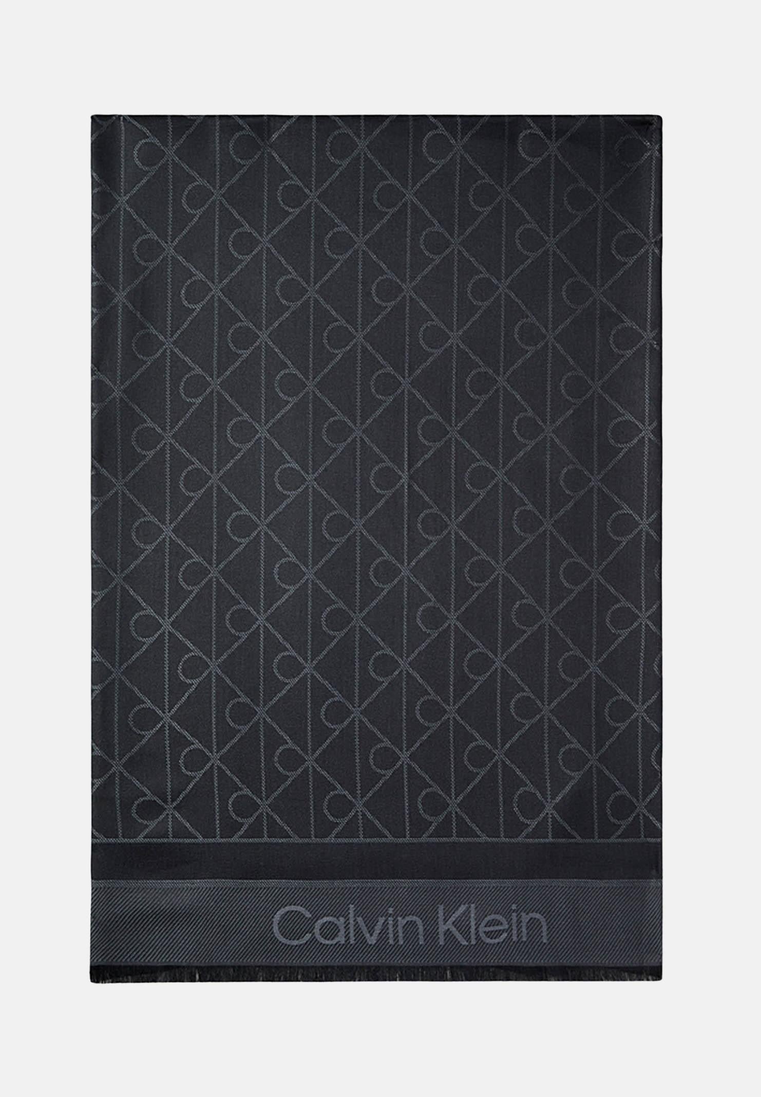 CALVIN KLEIN Pashmina nera per uomo e donna LV04D8063G UB1 CALVIN KLEIN