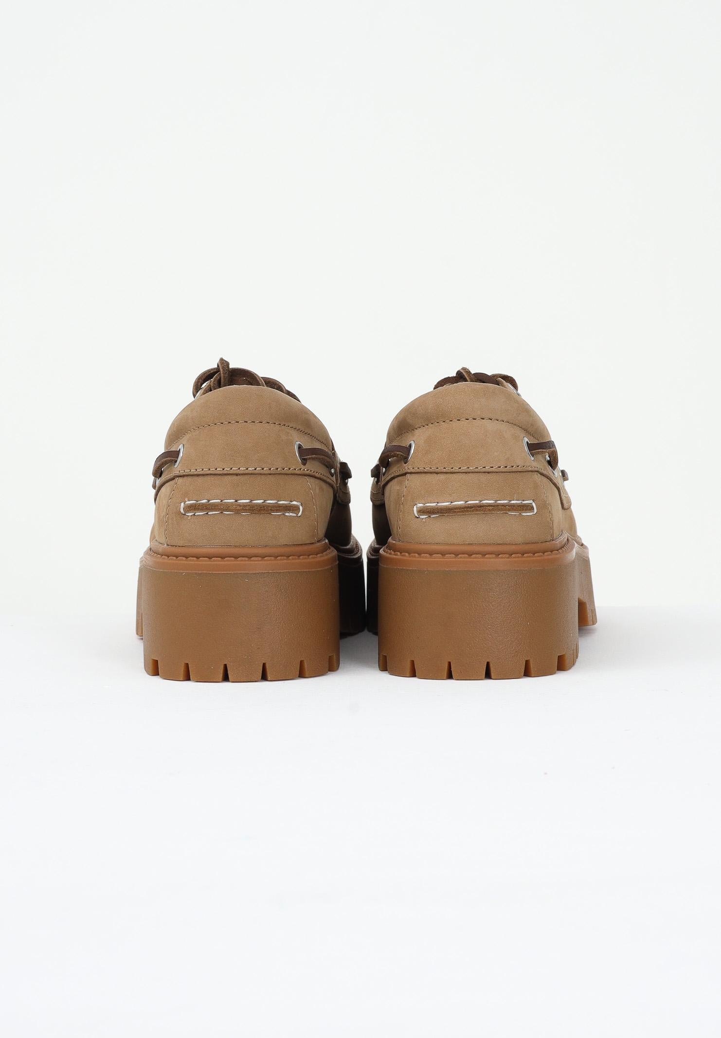TIMBERLAND Mocassini con Plateau Stone Street beige da donna TB0A2GVFEN31 . TIMBERLAND