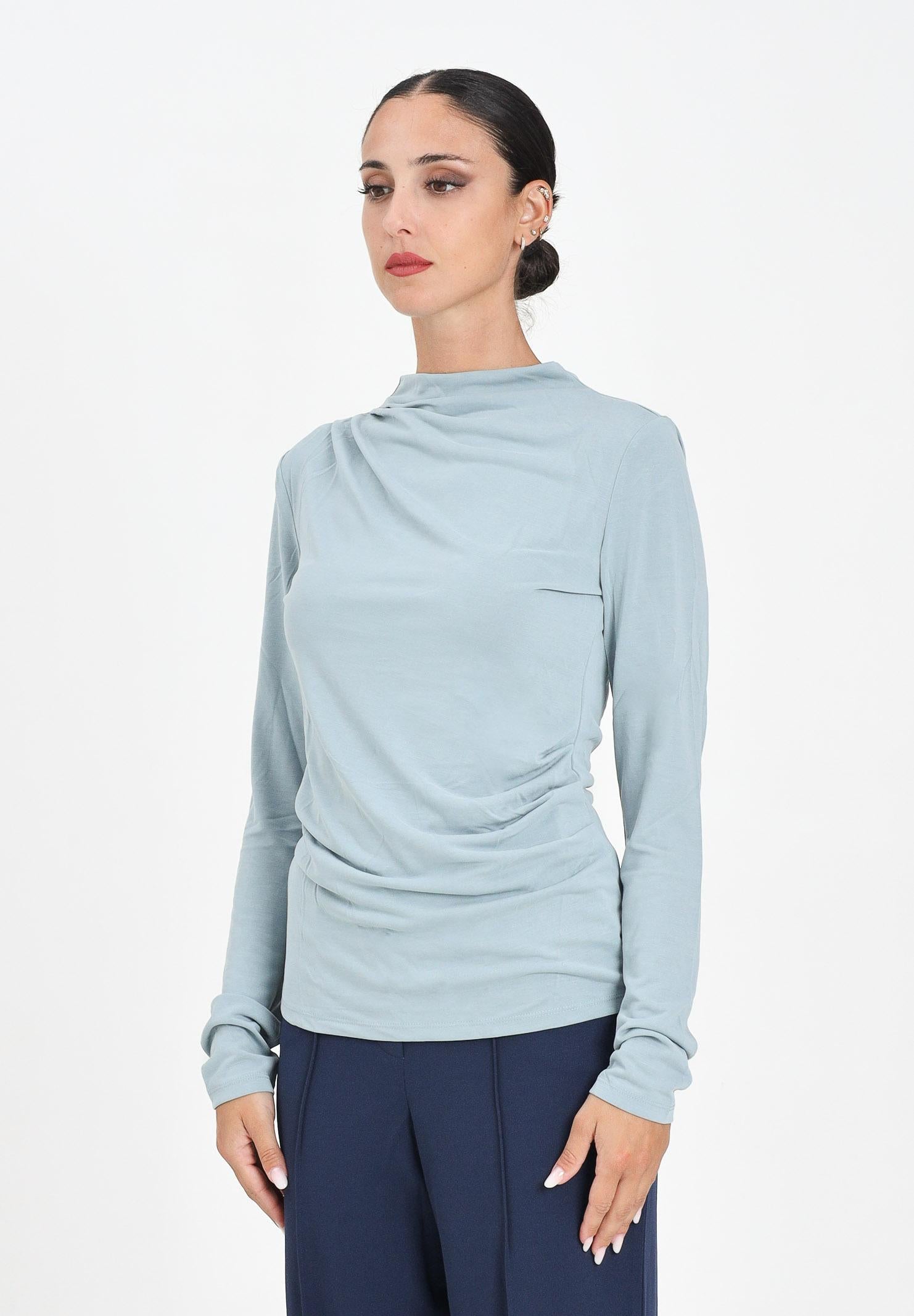 ONLY T-shirt a manica lunga celeste da donna 15356320 Arona ONLY