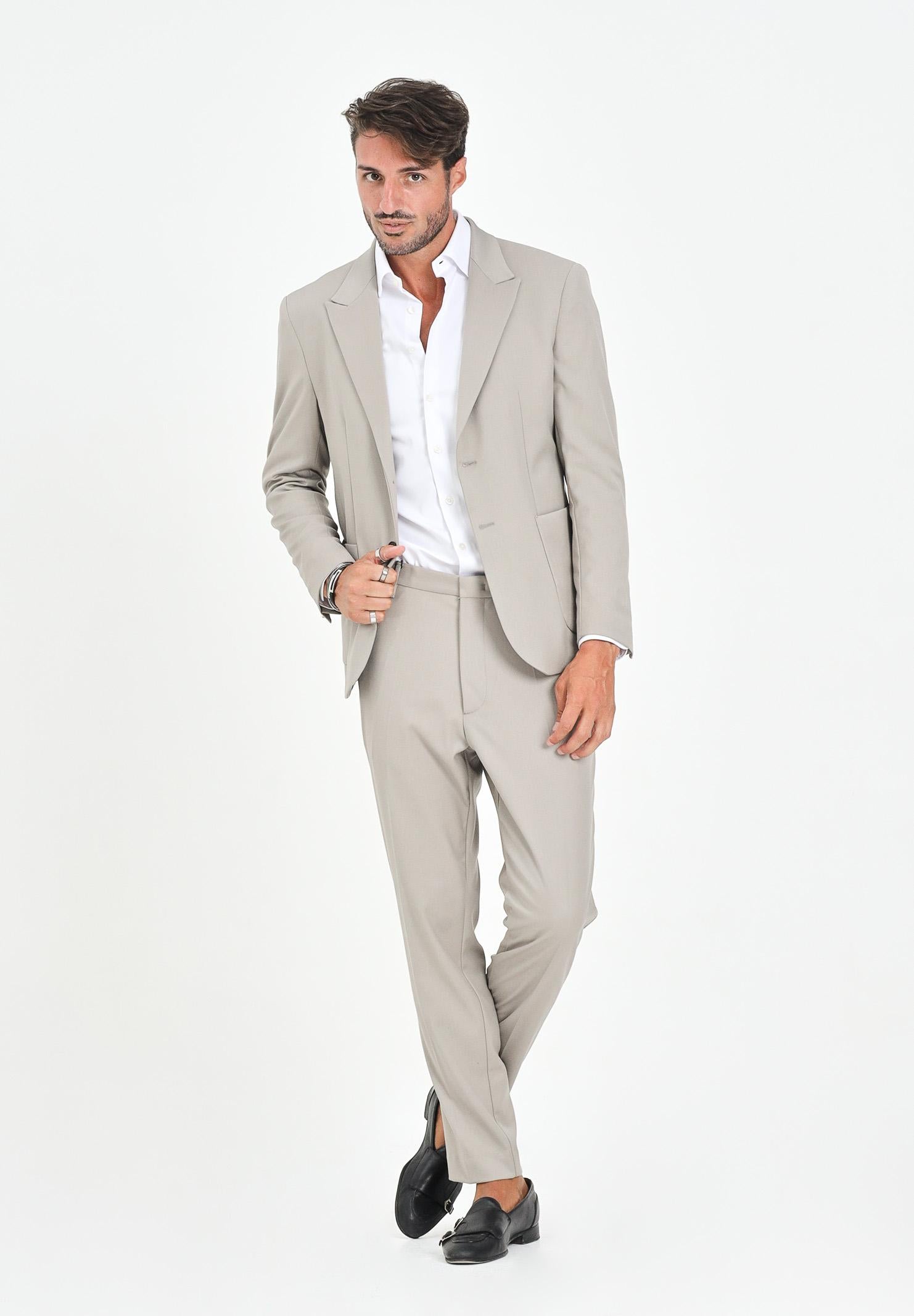 I'M BRIAN Pantalone elegante beige da uomo PA3487 00152 I'M BRIAN