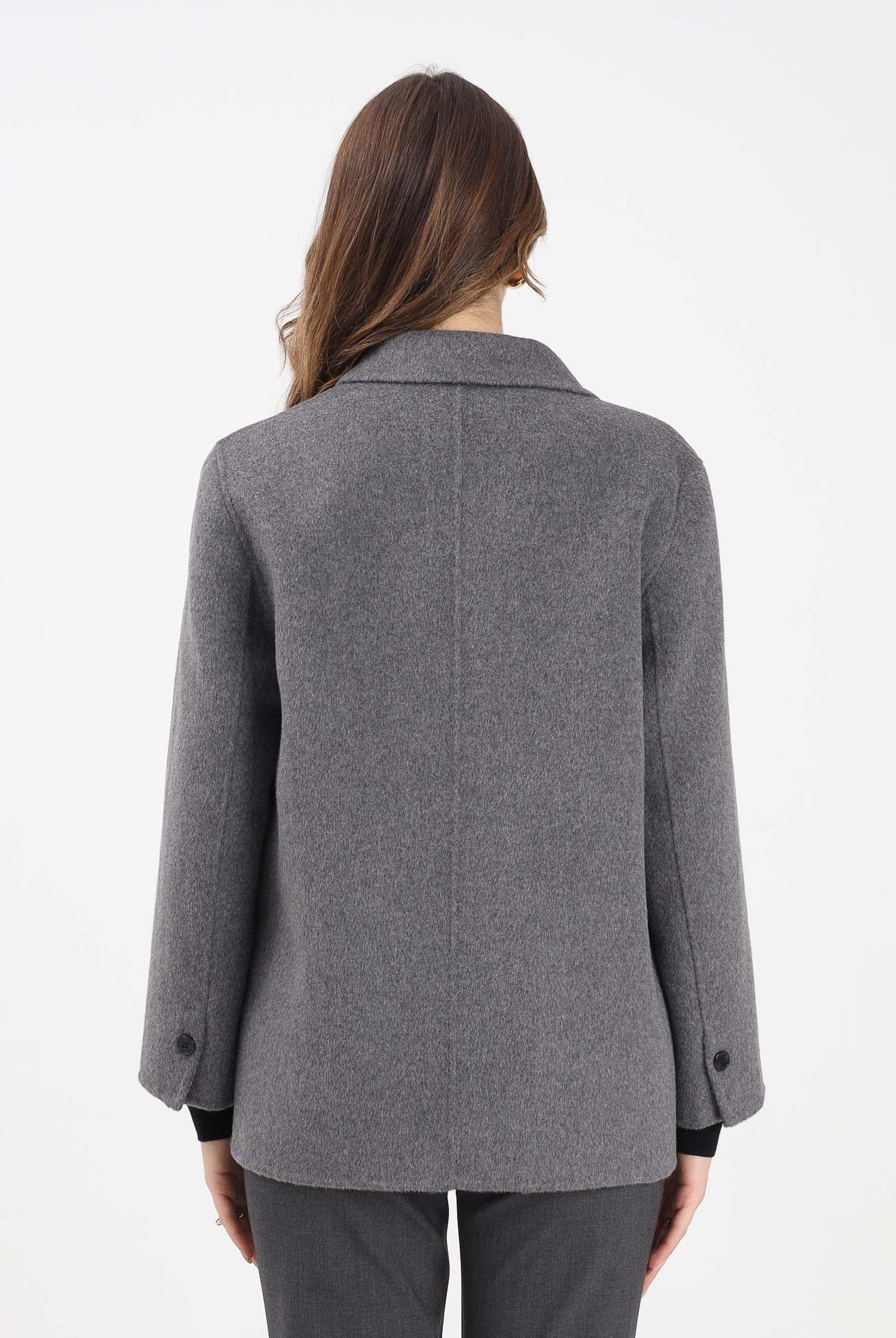 VICOLO Cappotto corto grigio da donna TF0068 A193 VICOLO