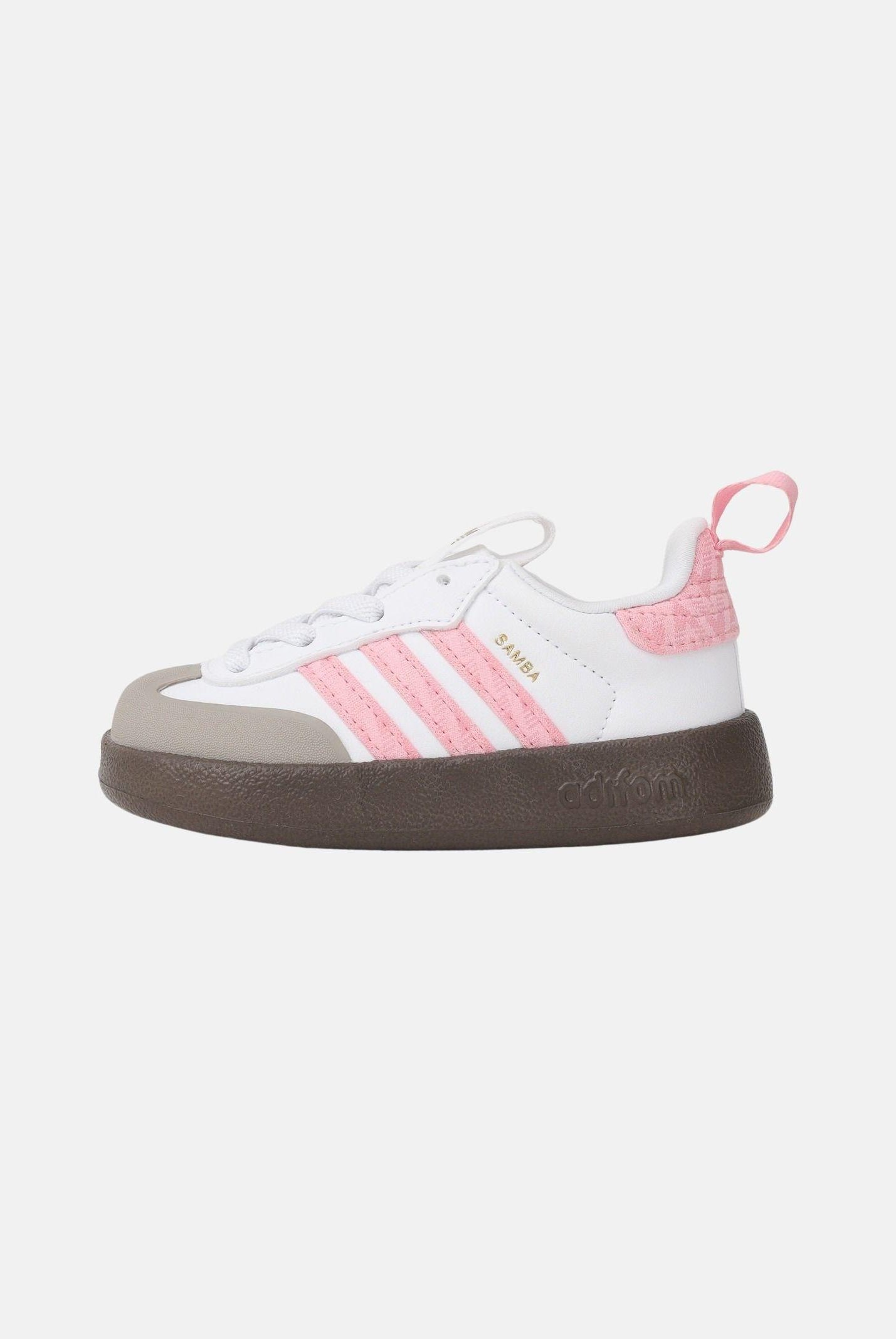 ADIDAS ORIGINALS Sneakers ADIFOM SAMBA 360 bianche e rosa da neonato IH7043 . ADIDAS ORIGINALS