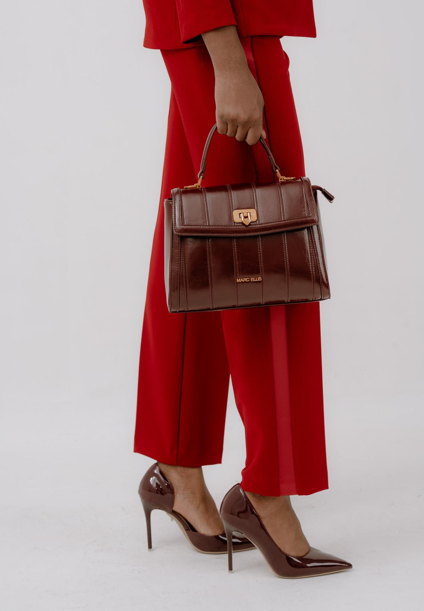 MARC ELLIS Borsa a mano Saori bordeaux da donna SAORI RU MARC ELLIS