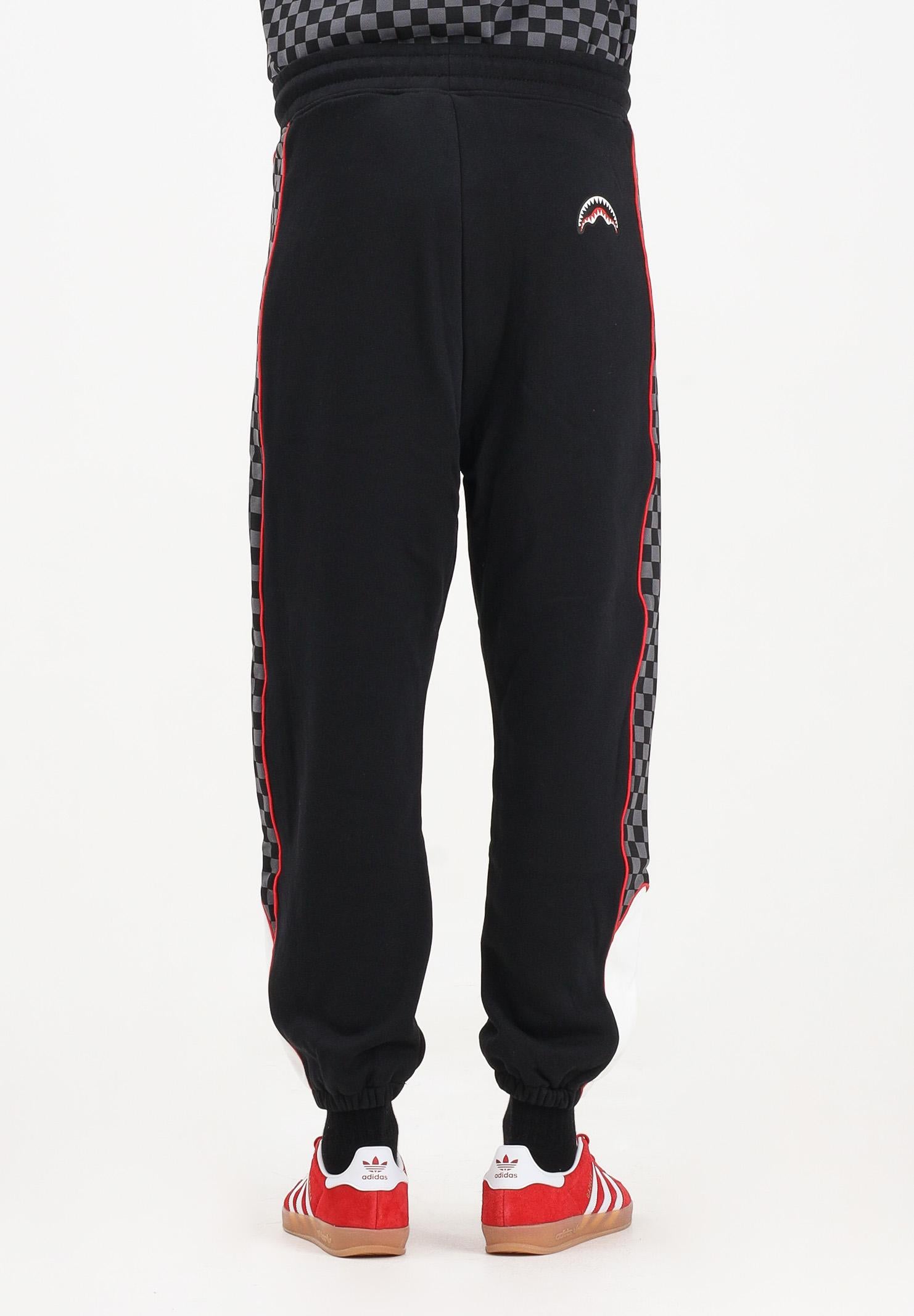 SPRAYGROUND Pantalone sportivo Triple Decker Heir to the Throne nero per uomo e donna SP775GGREY . SPRAYGROUND