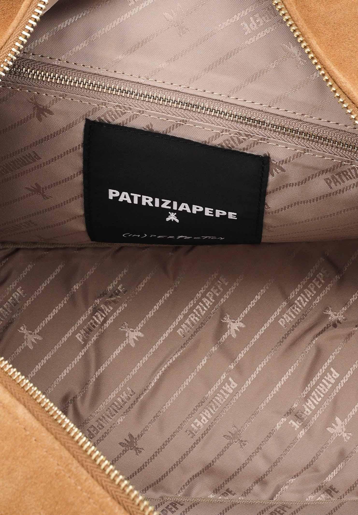 PATRIZIA PEPE Shopper (IM)PERFECTION cammello da donna 2B0125L152P B768 PATRIZIA PEPE