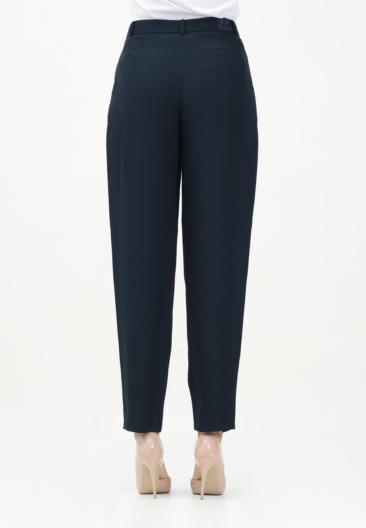 ARMANI EXCHANGE Pantalone elegante blu da donna XW000449AF12750 UB100 ARMANI EXCHANGE